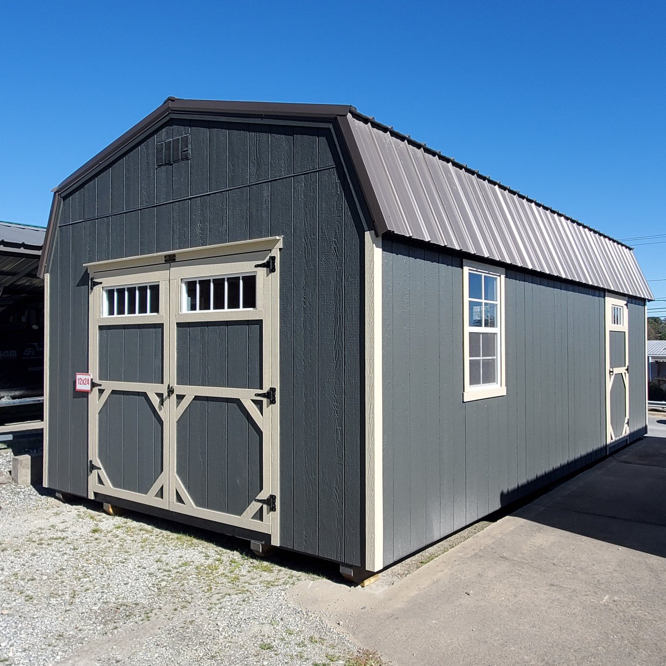 12x24 High Wall Barn 1069H