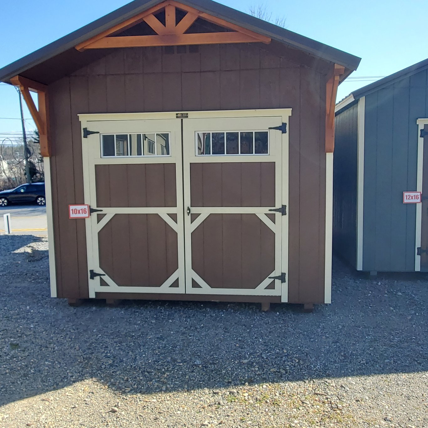 10x16 Alpine Cottage Shed 1079H