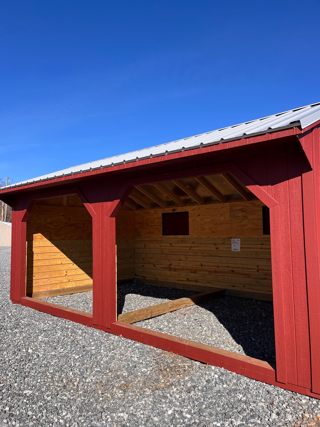 12x20 Run in Shed-1725RGGC