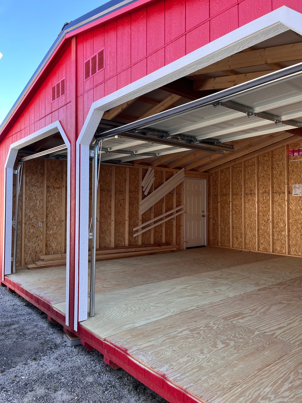 20x20 Double Wide Garage-22725BWB