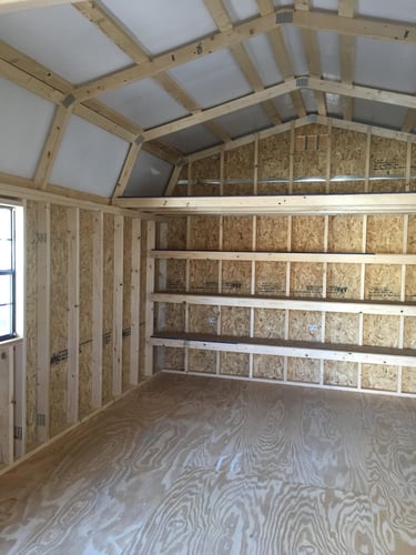 LP Smart Side Lofted Barn