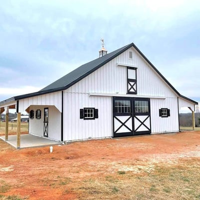 cheapest way to build a barn