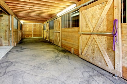 horse stall flooring