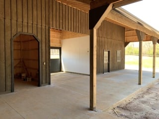 L Shaped Barn | Carolina Storage Solutions