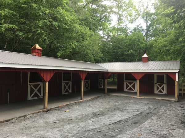l shaped shed