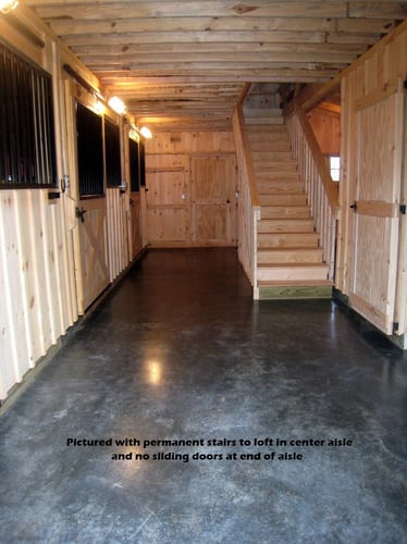 monitor barn interior