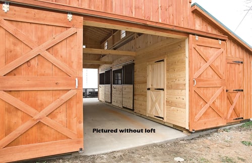 monitor pole barn
