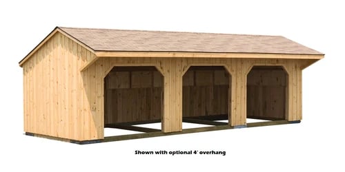 run in shed for horses