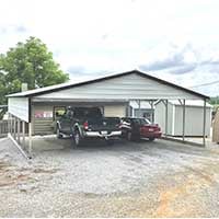 triple carport