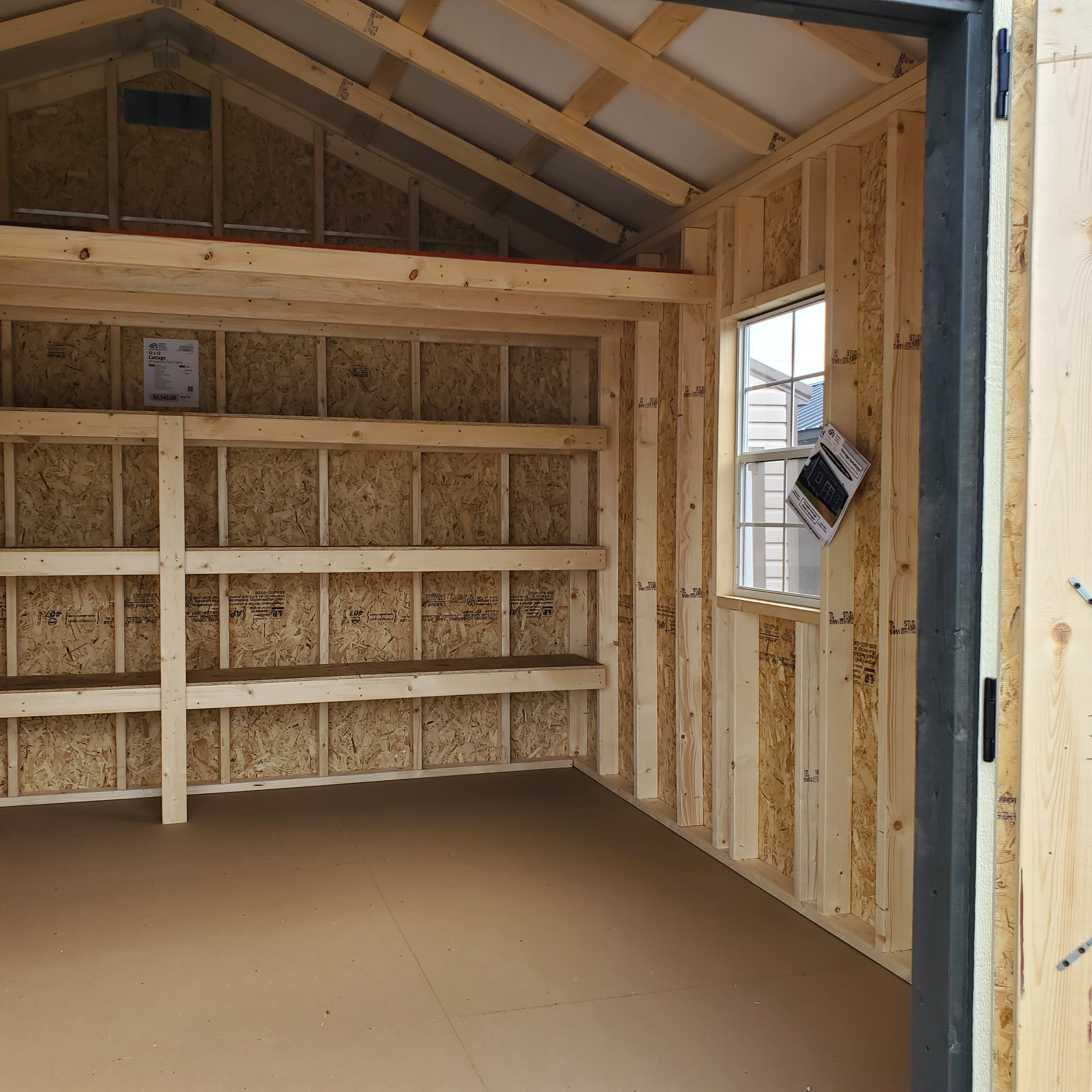 :Image: 12x12 Cottage Shed 1010H2