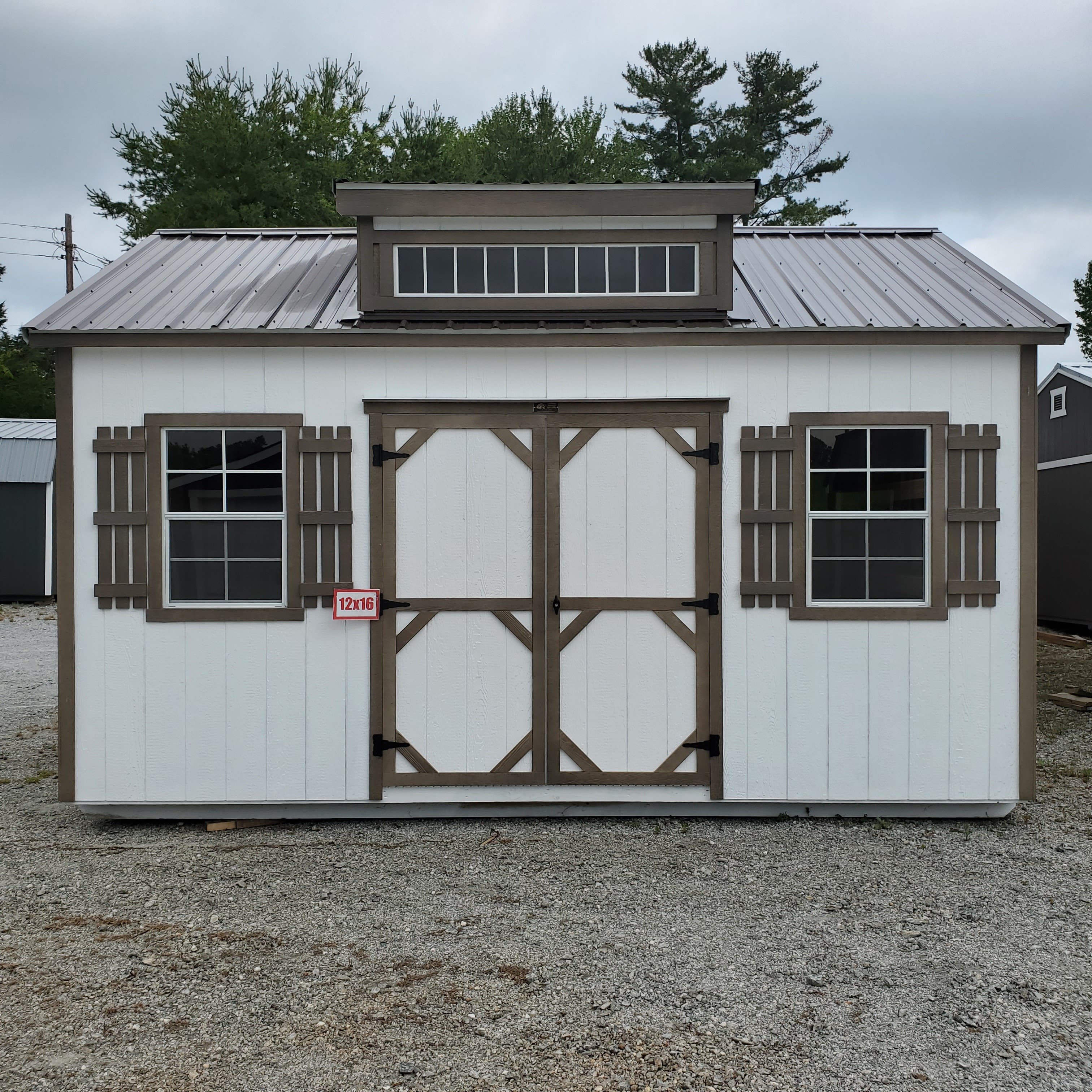 12x16 Cottage Shed 1025H