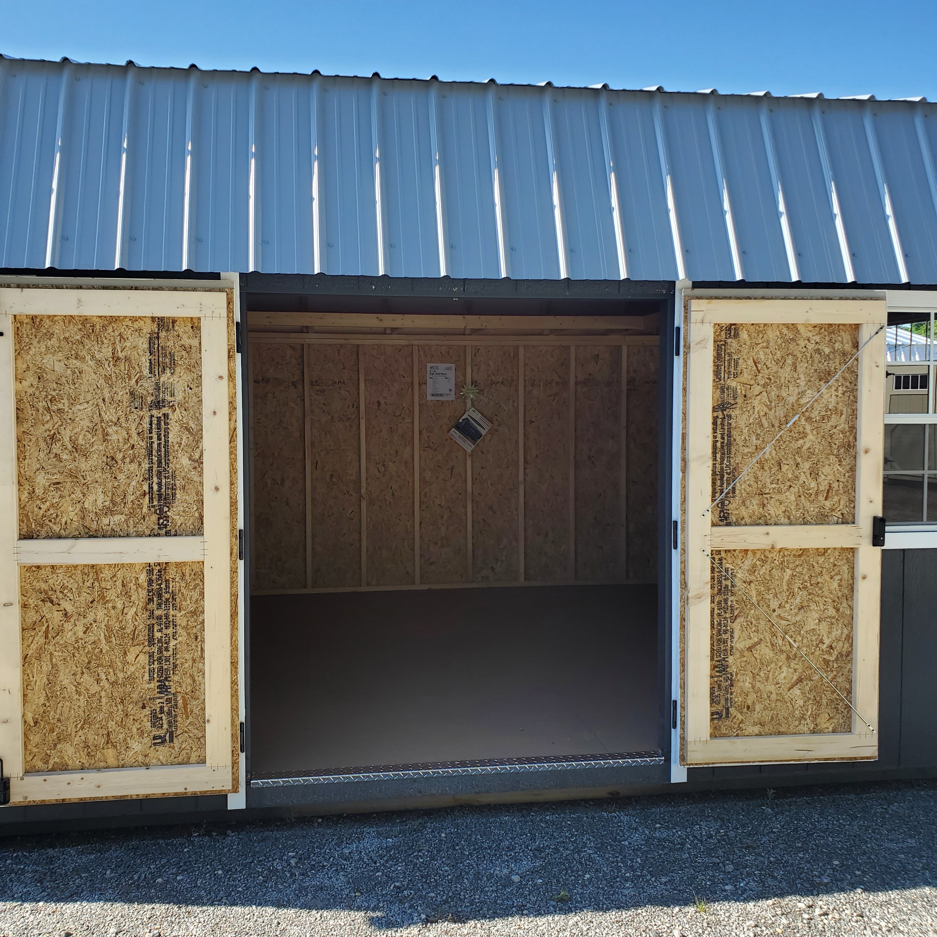 :Image: 12x20 High Wall Barn 1030H2