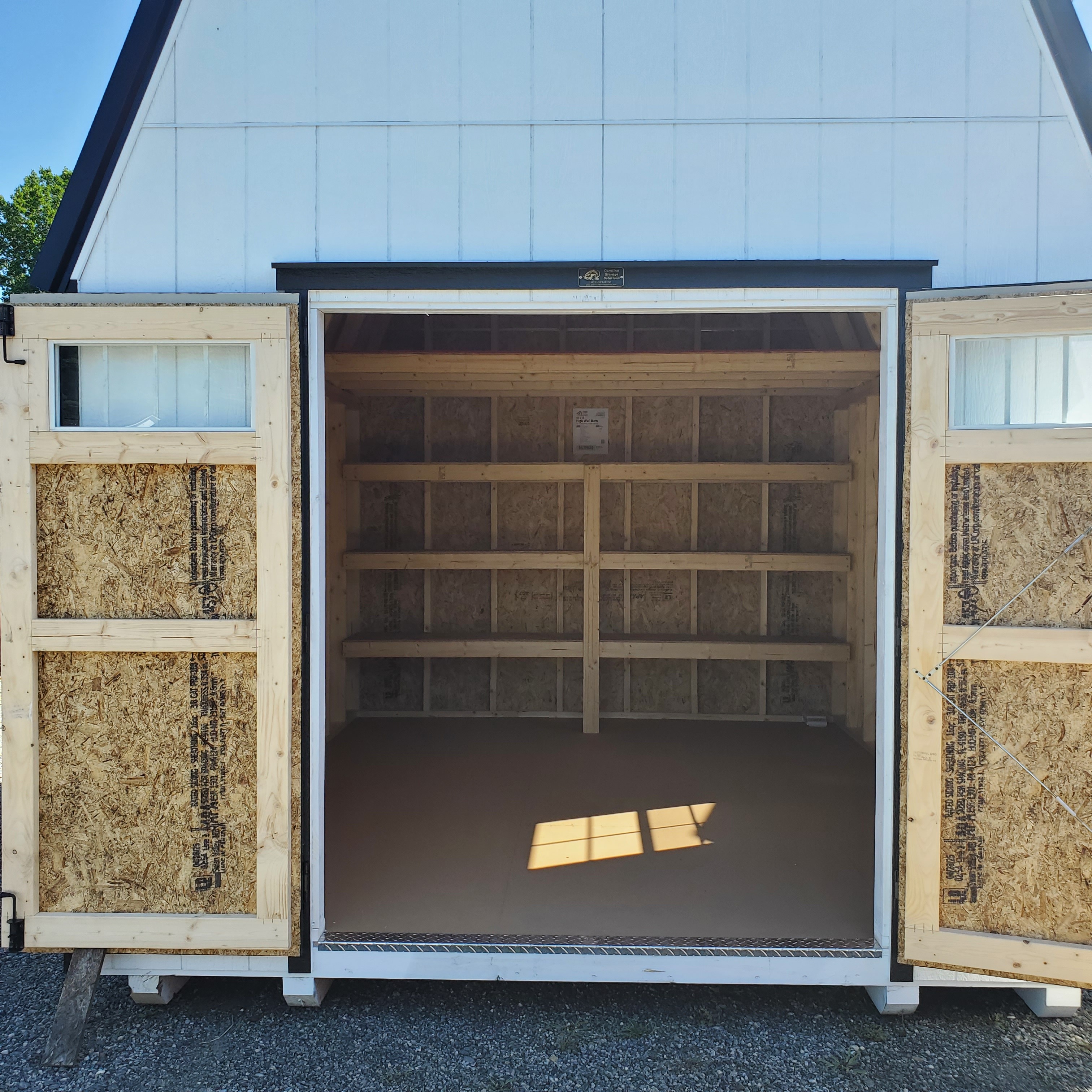 :Image: 10x12 High Wall Barn 1034H2