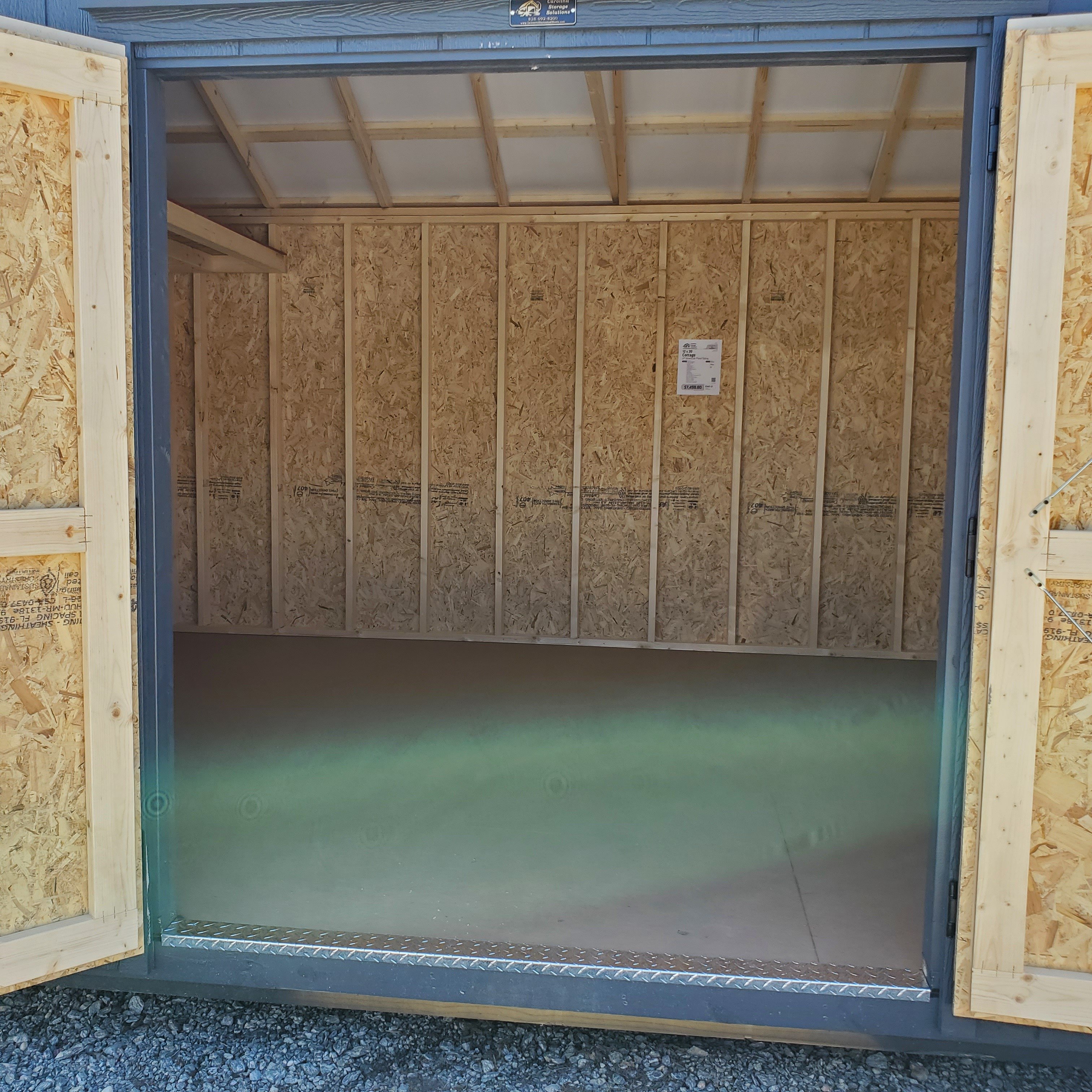 :Image: 12x20 Cottage Shed 1047H2