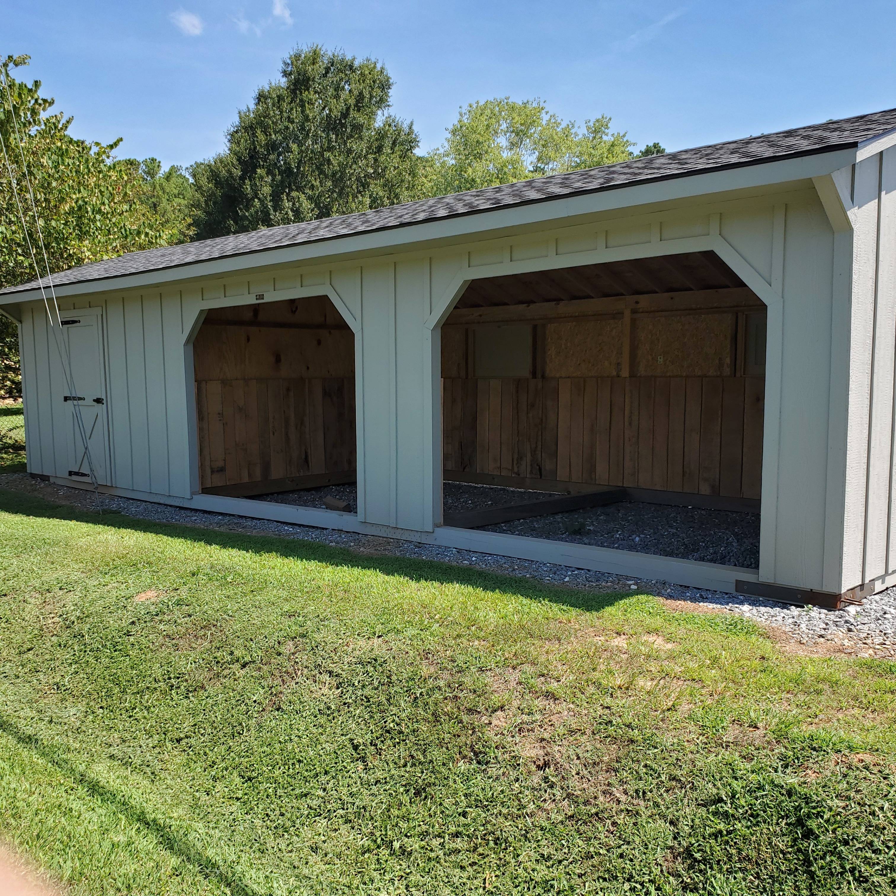 :Image: 12x36 Run In w/Tack Room 1051GC1