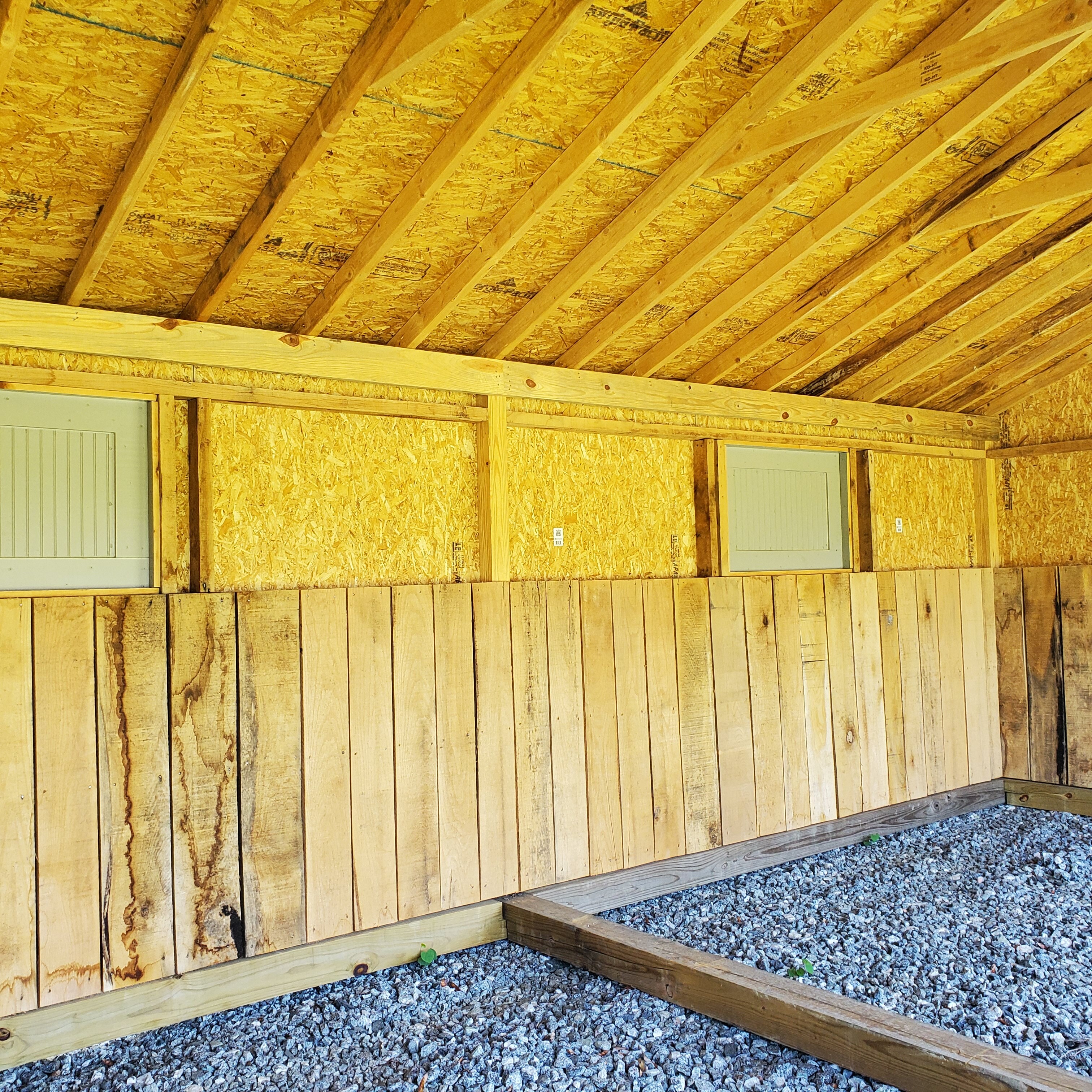 :Image: 12x36 Run In w/Tack Room 1051GC2