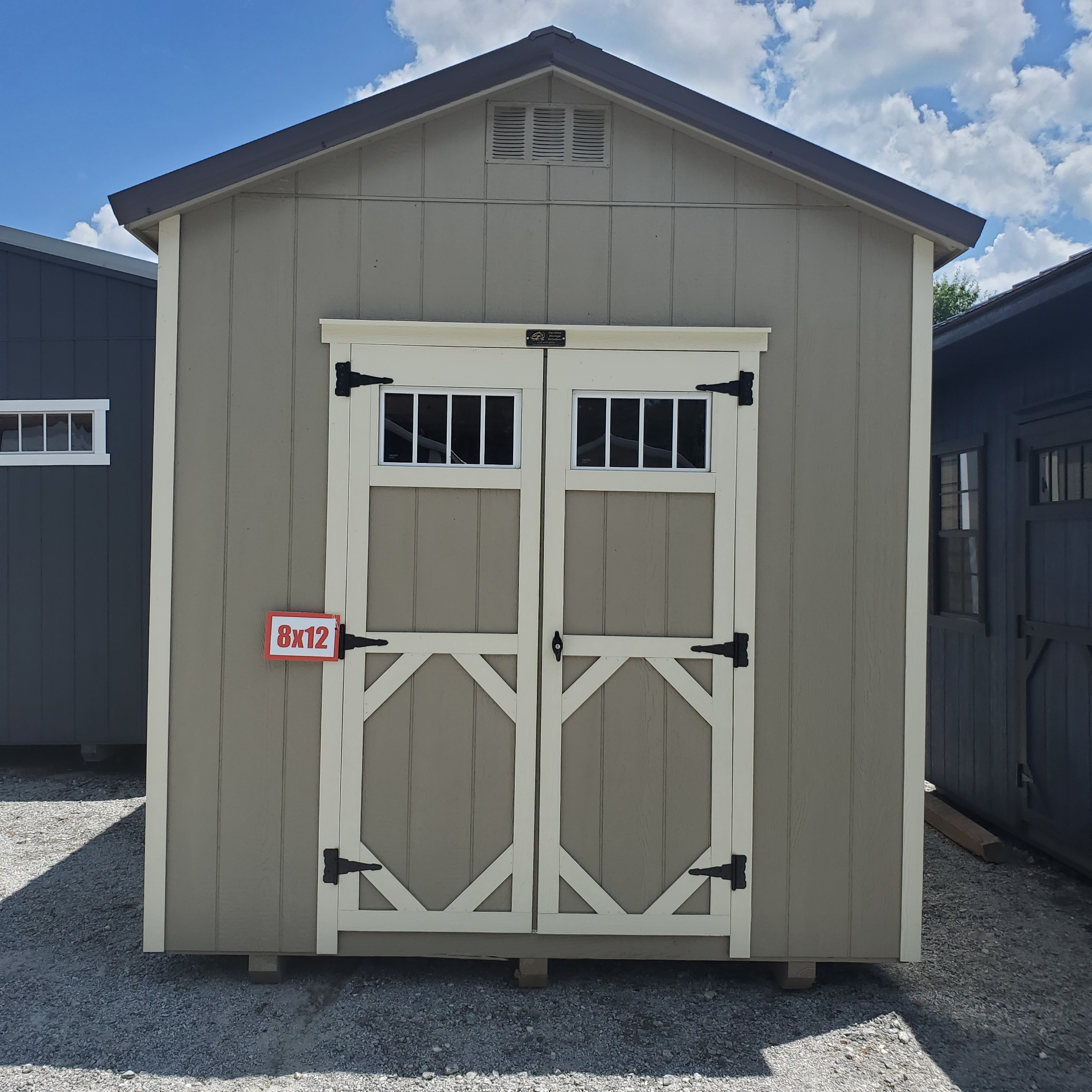 :Image: 8x12 Cottage Shed 1055H1