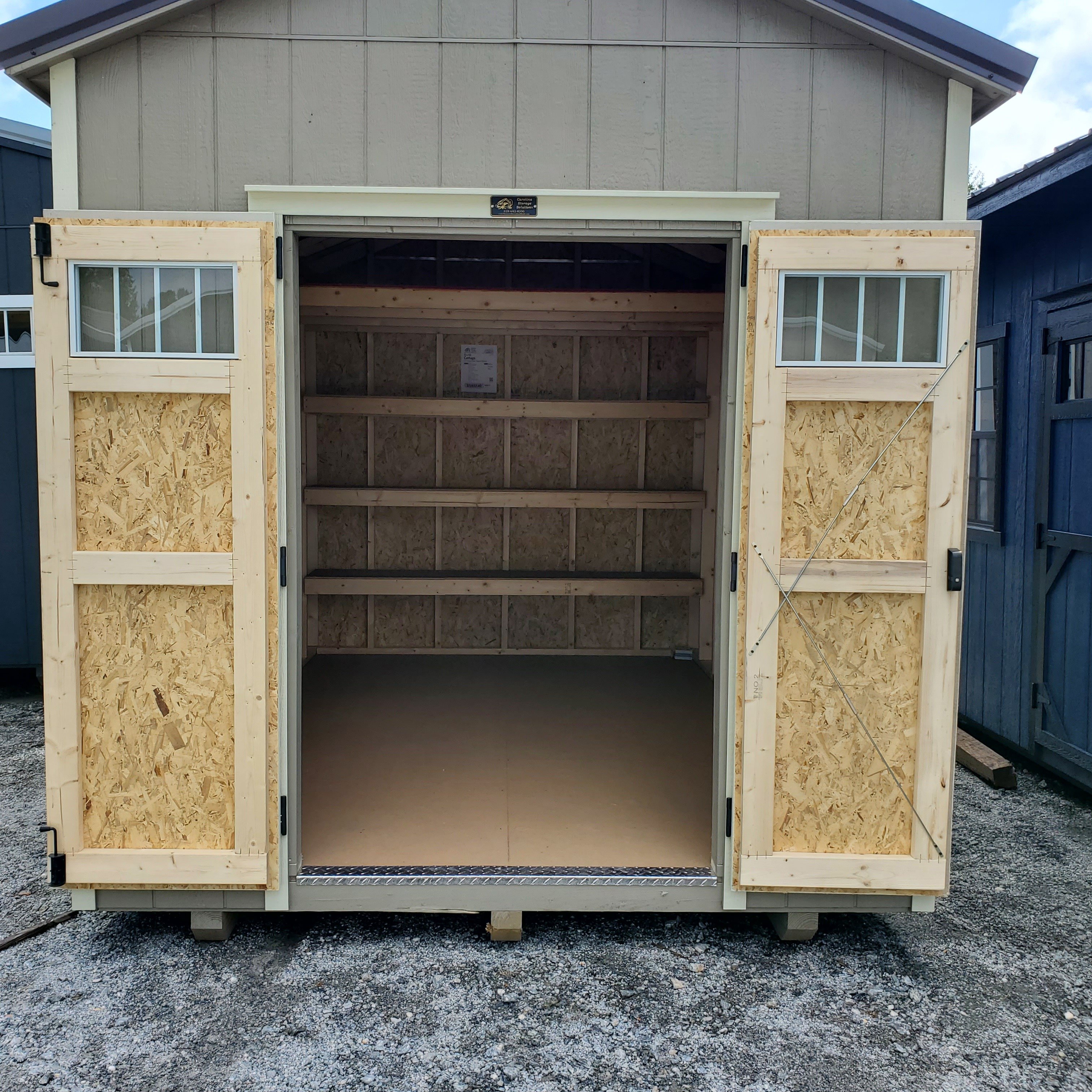 :Image: 8x12 Cottage Shed 1055H2