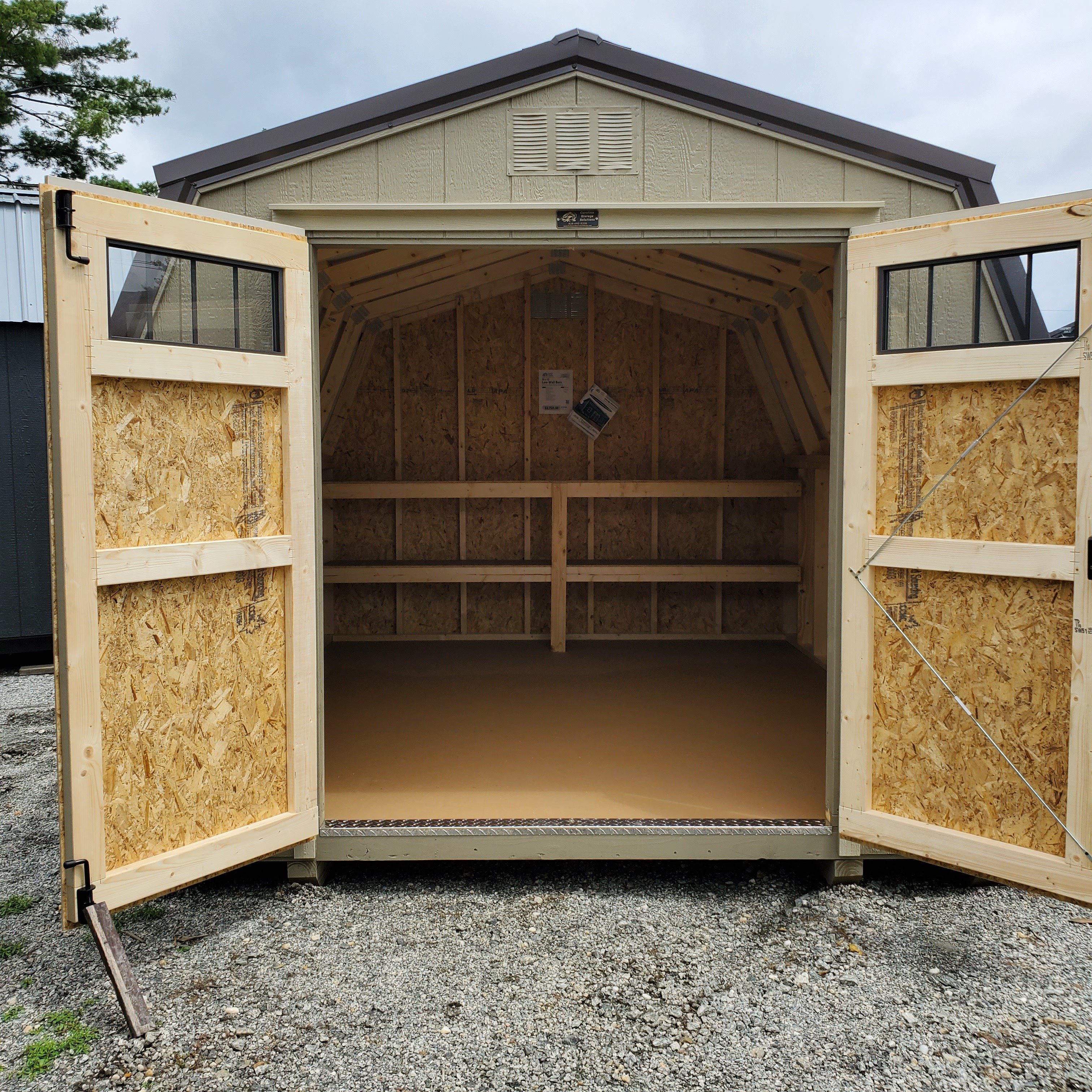 :Image: 10x12 Low Wall Barn 1058H2