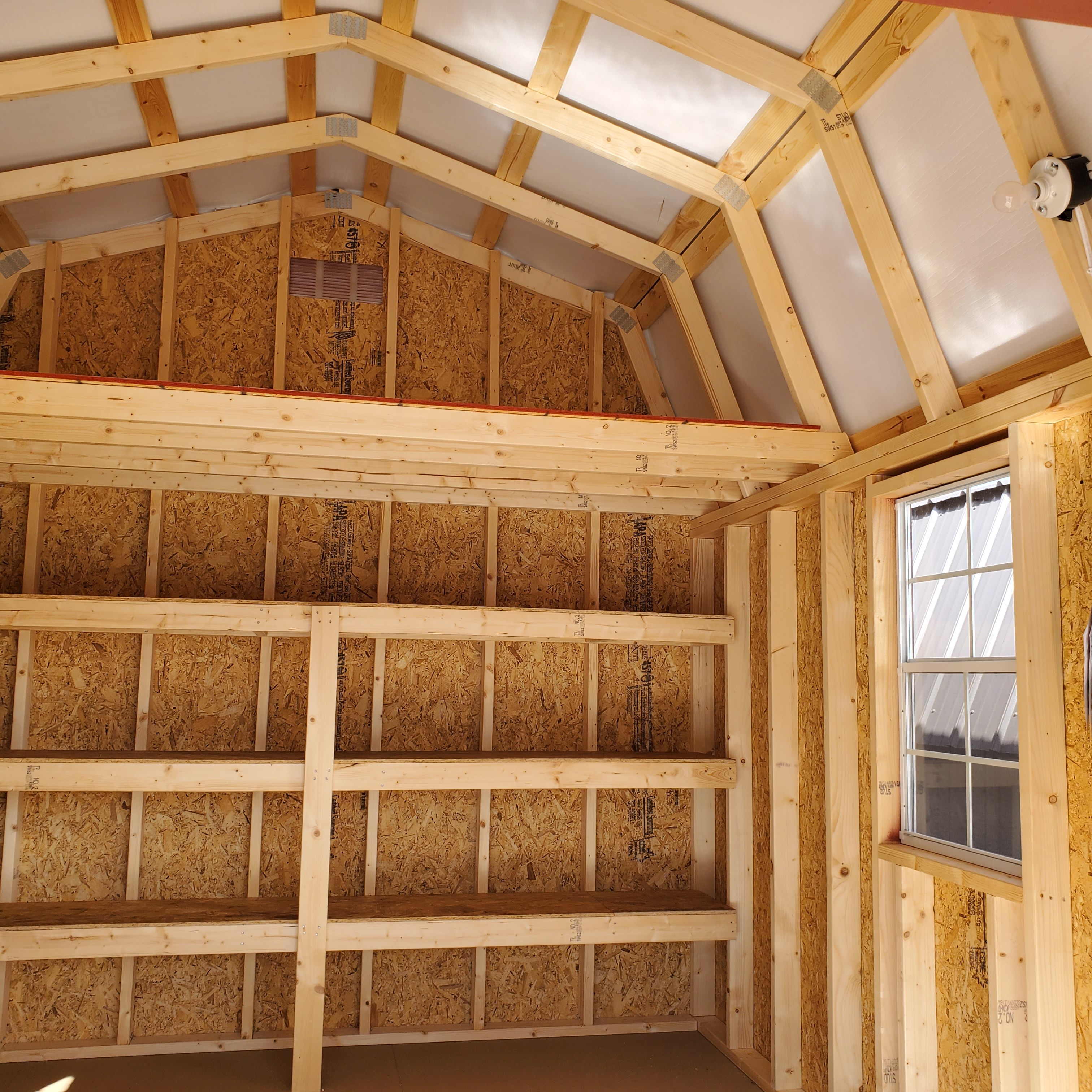 :Image:  10x12 High Wall Barn 10593