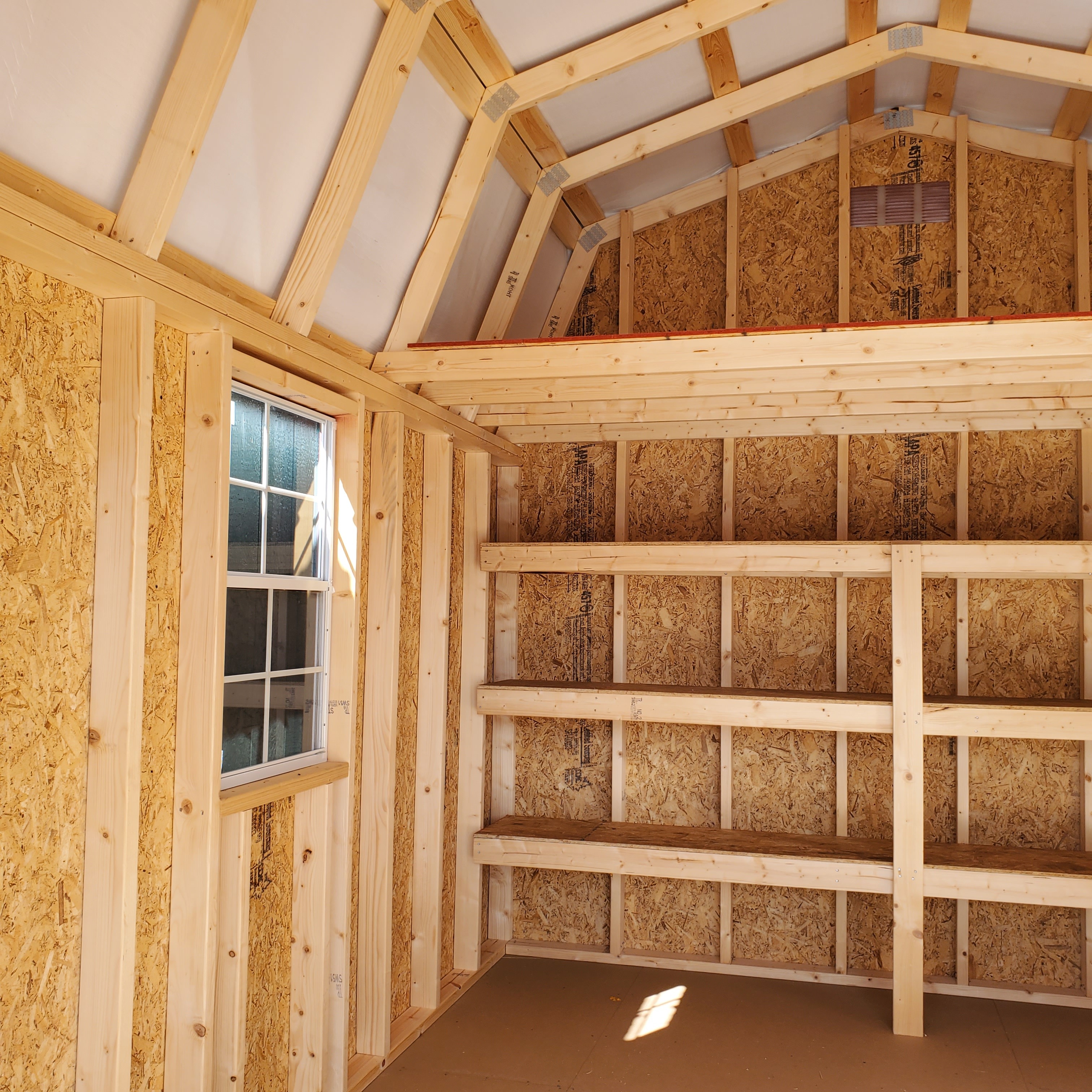 :Image:  10x12 High Wall Barn 10594