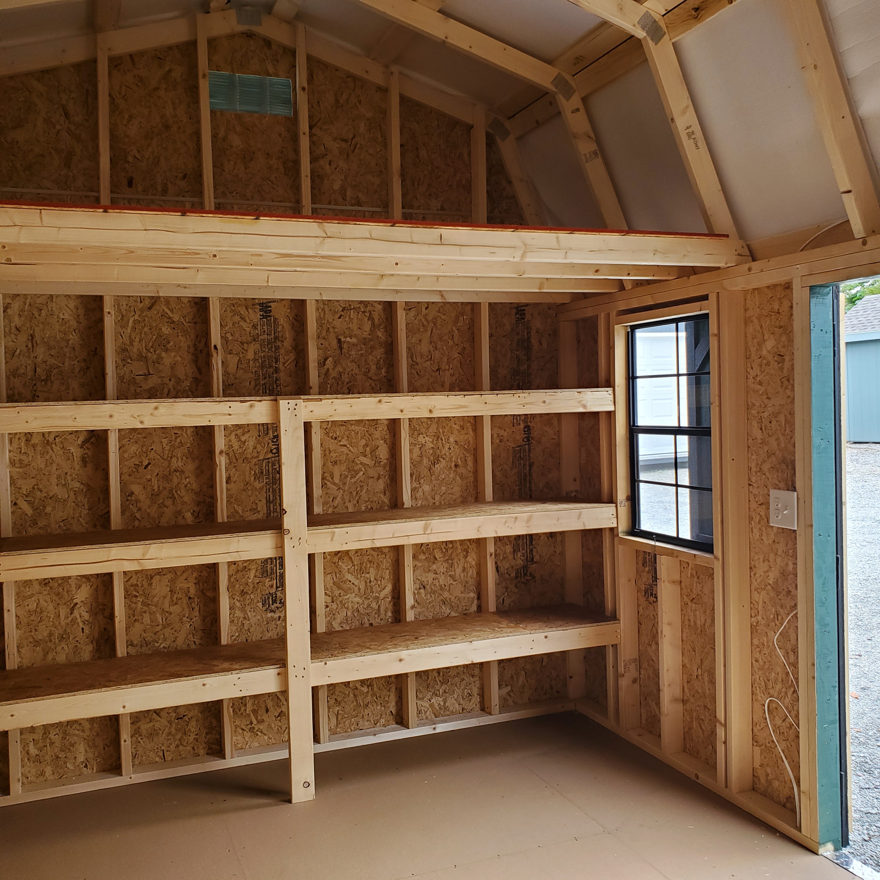 :Image: 10x16 High Wall Barn 1063H4