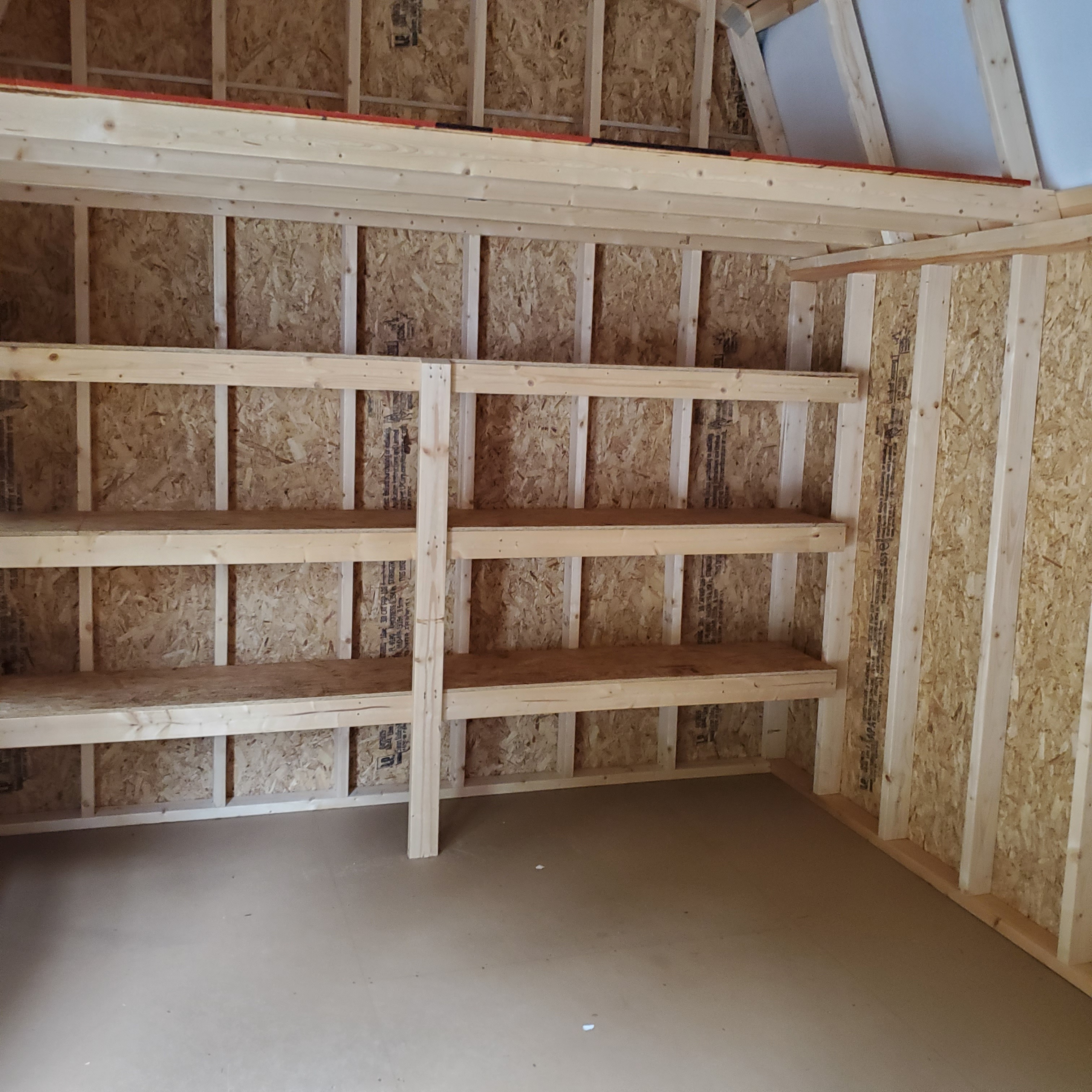 :Image: 10x16 High Wall Barn 1064H 3