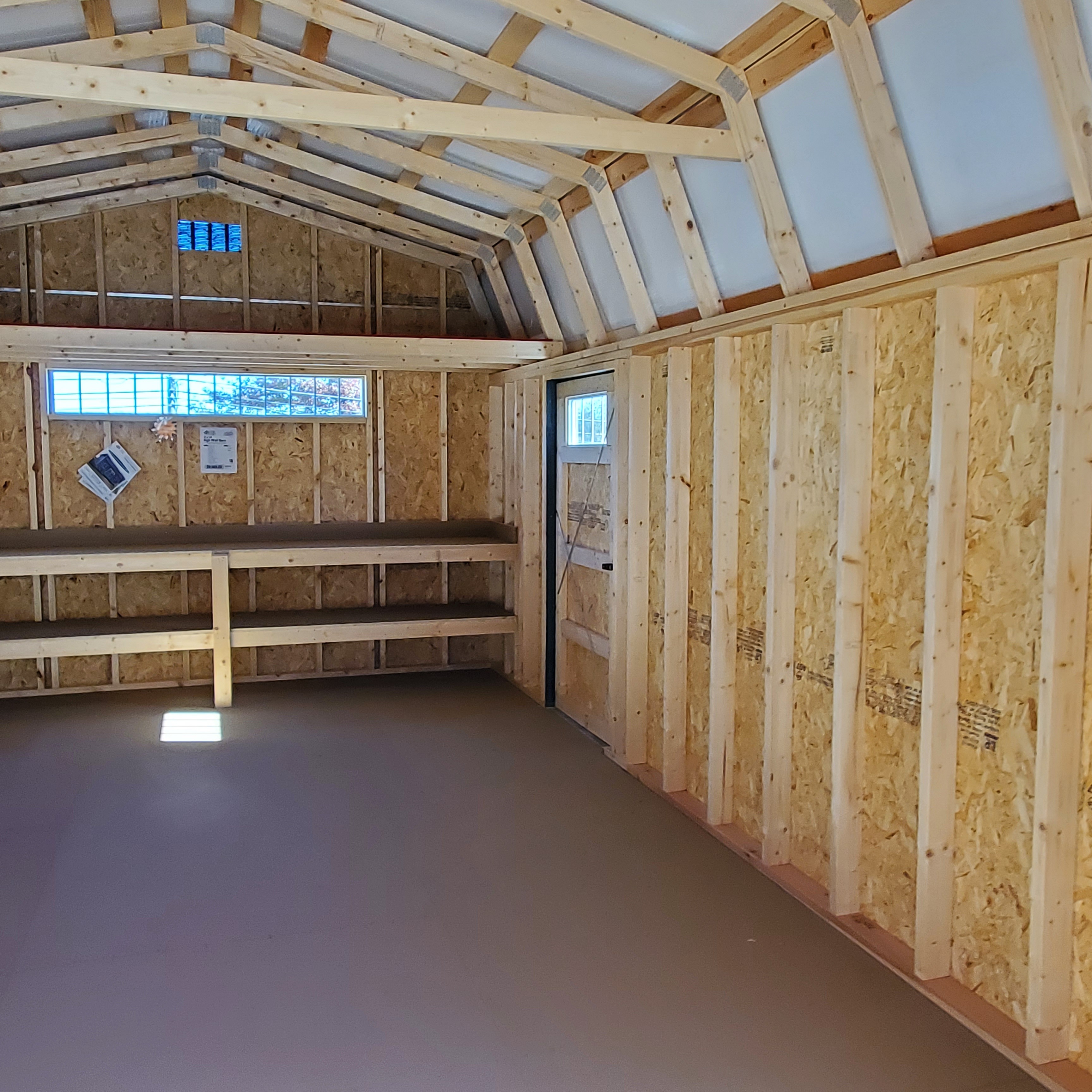 :Image: 12x24 High Wall Barn 1069H3