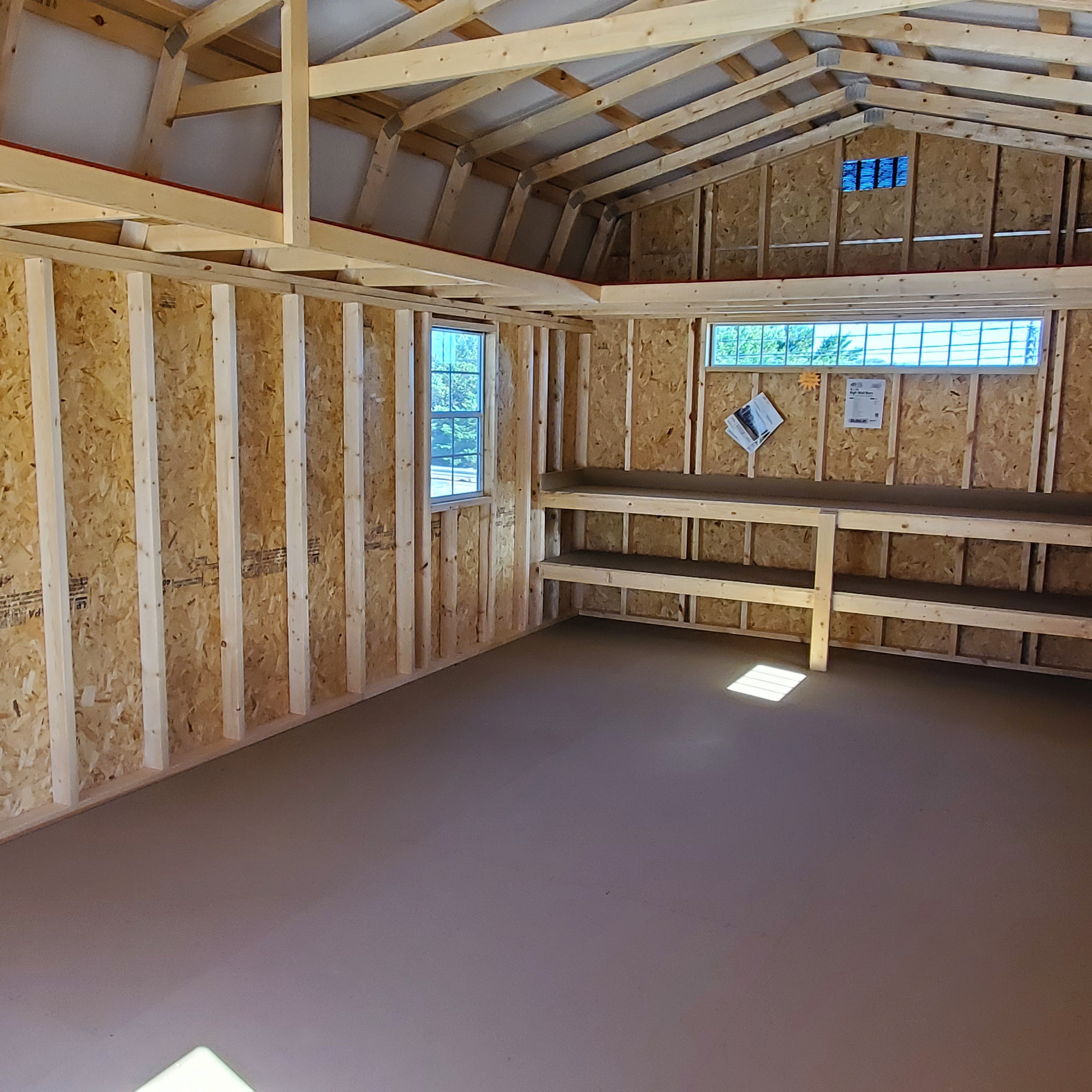 :Image: 12x24 High Wall Barn 1069H4