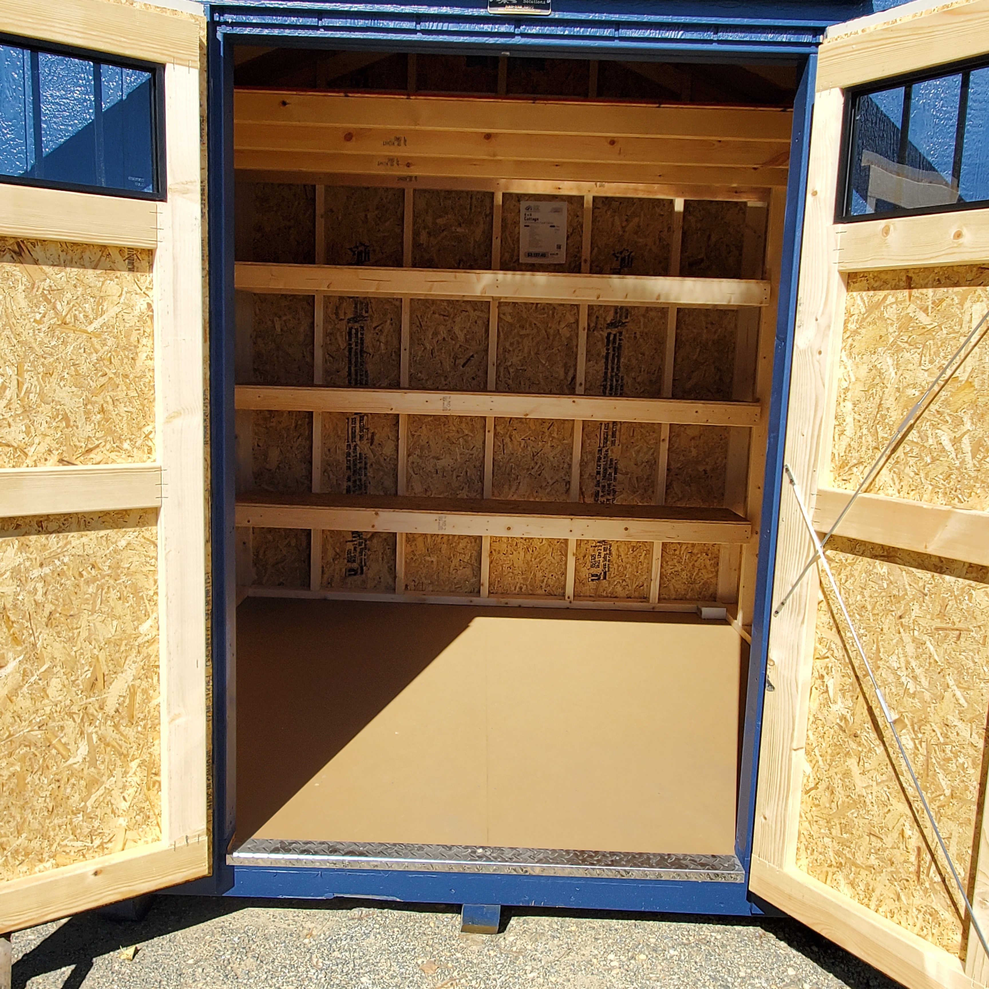 :Image: 8x8 Cottage Shed 1070H2