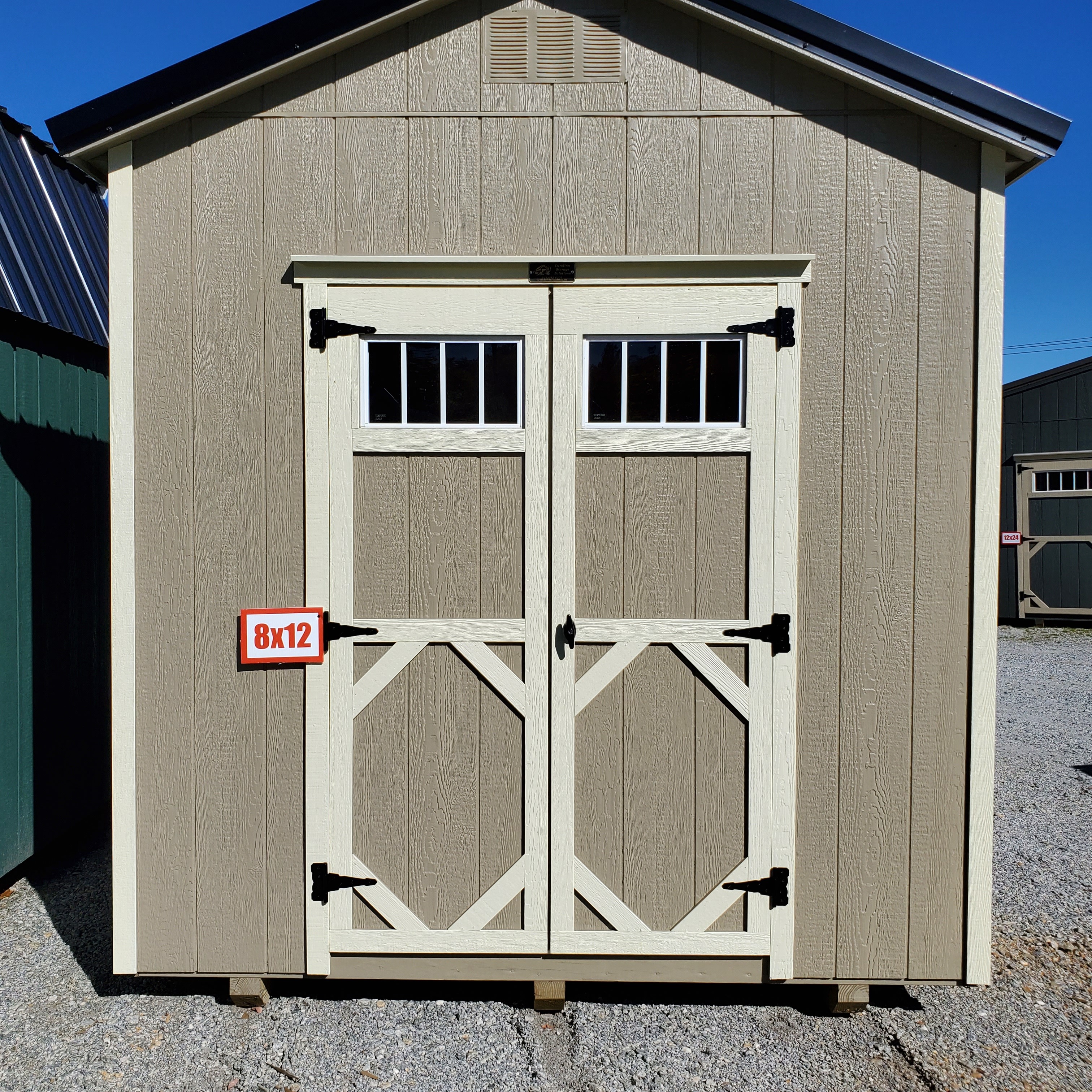 :Image: 8x12 Cottage Shed 1071HAC1