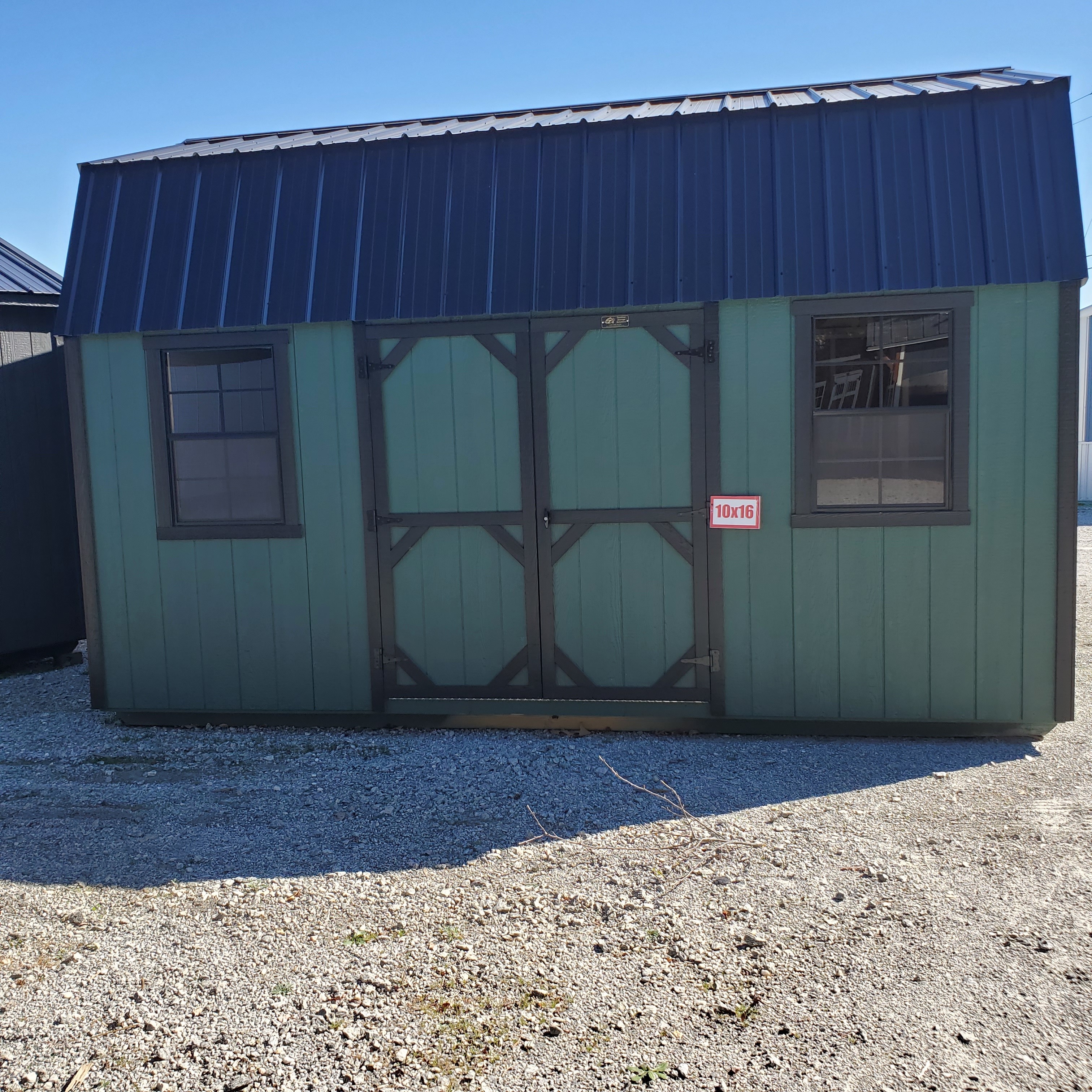 :Image: 10x16 High Wall Barn 1072H1