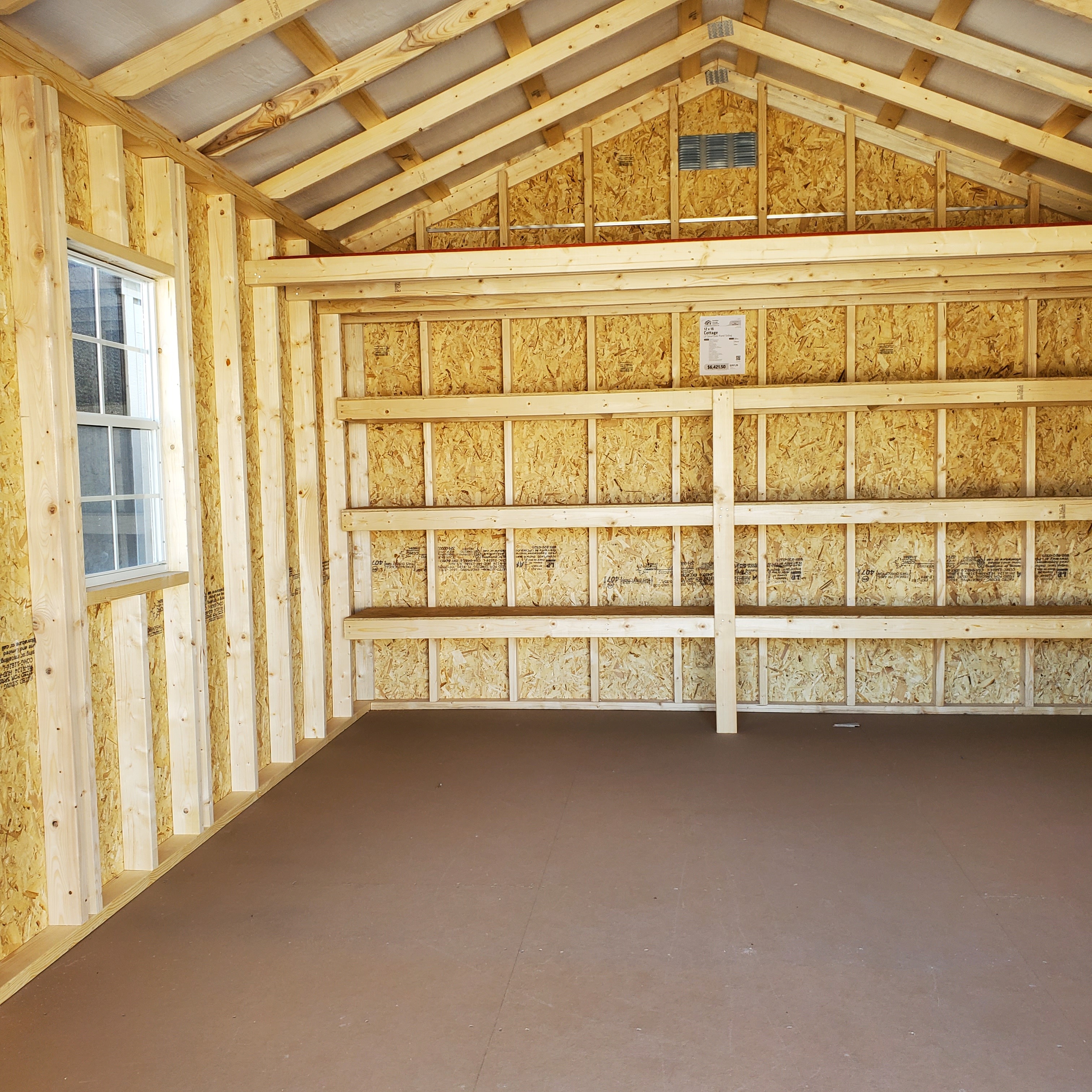 :Image: 12x16 Cottage Shed 10723