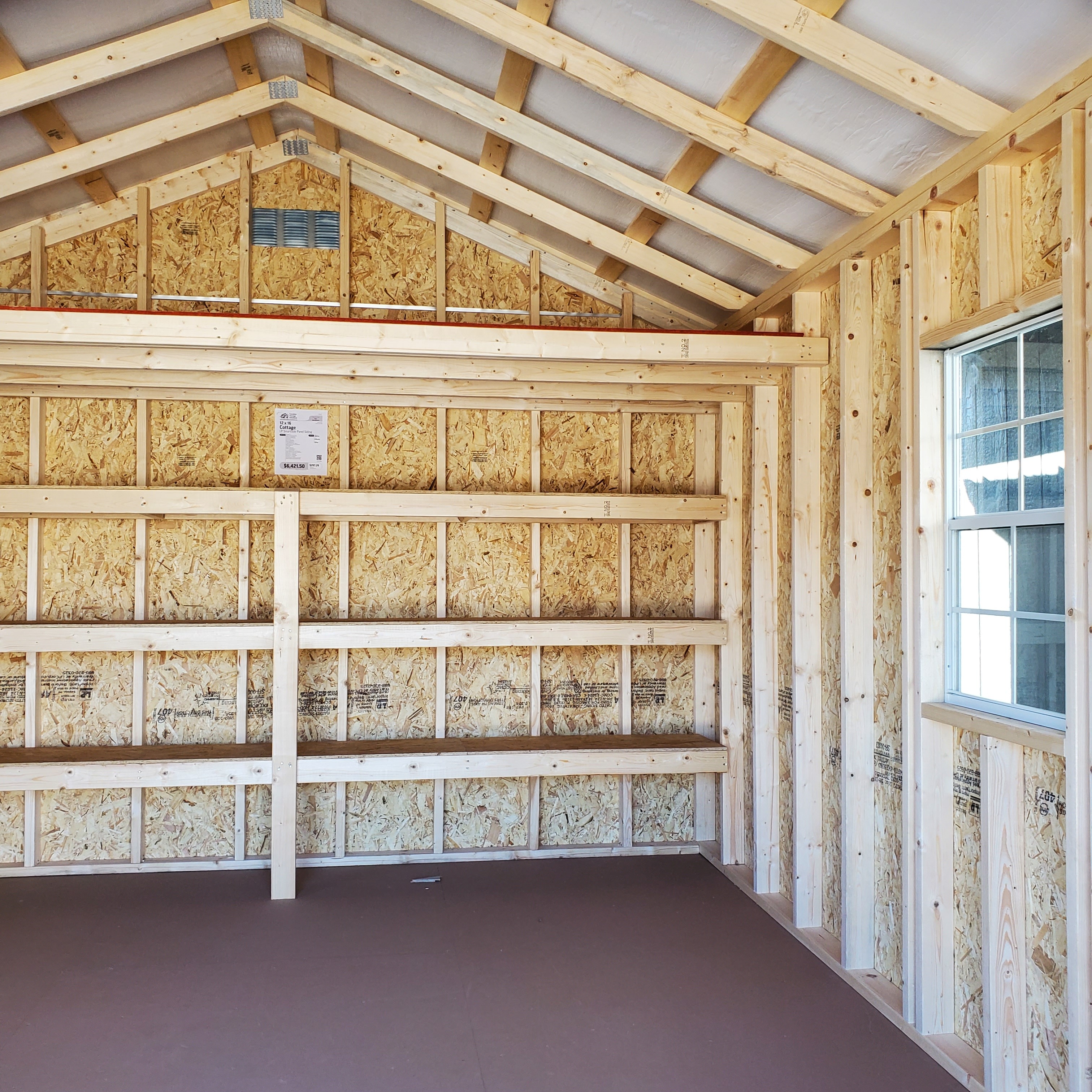 :Image: 12x16 Cottage Shed 10724