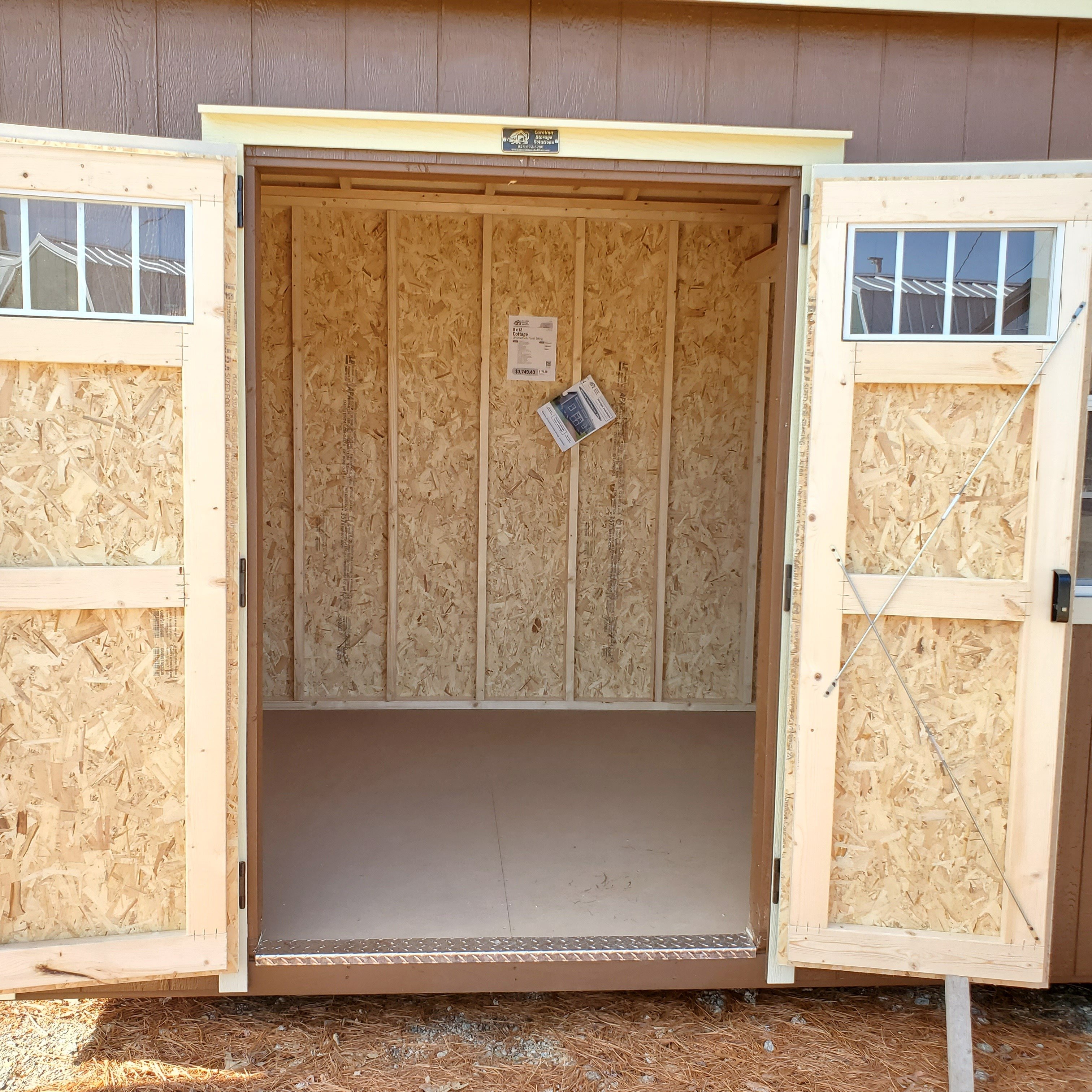 :Image: 8X12 Cottage Shed 1075H2