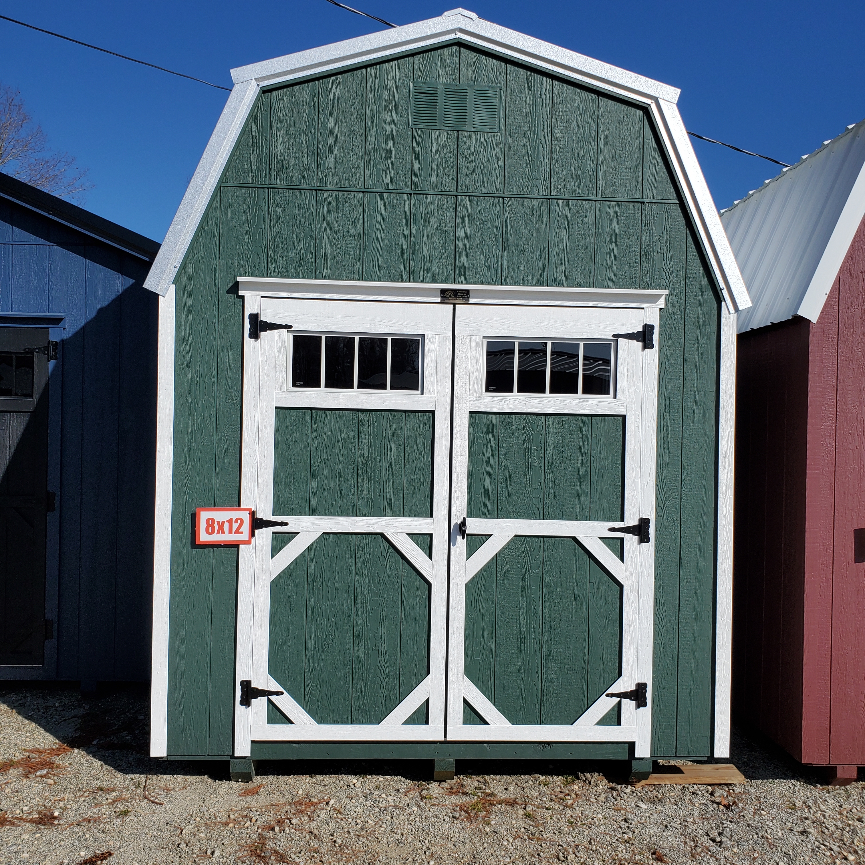 :Image: 8x12 High Wall Barn  1078H1