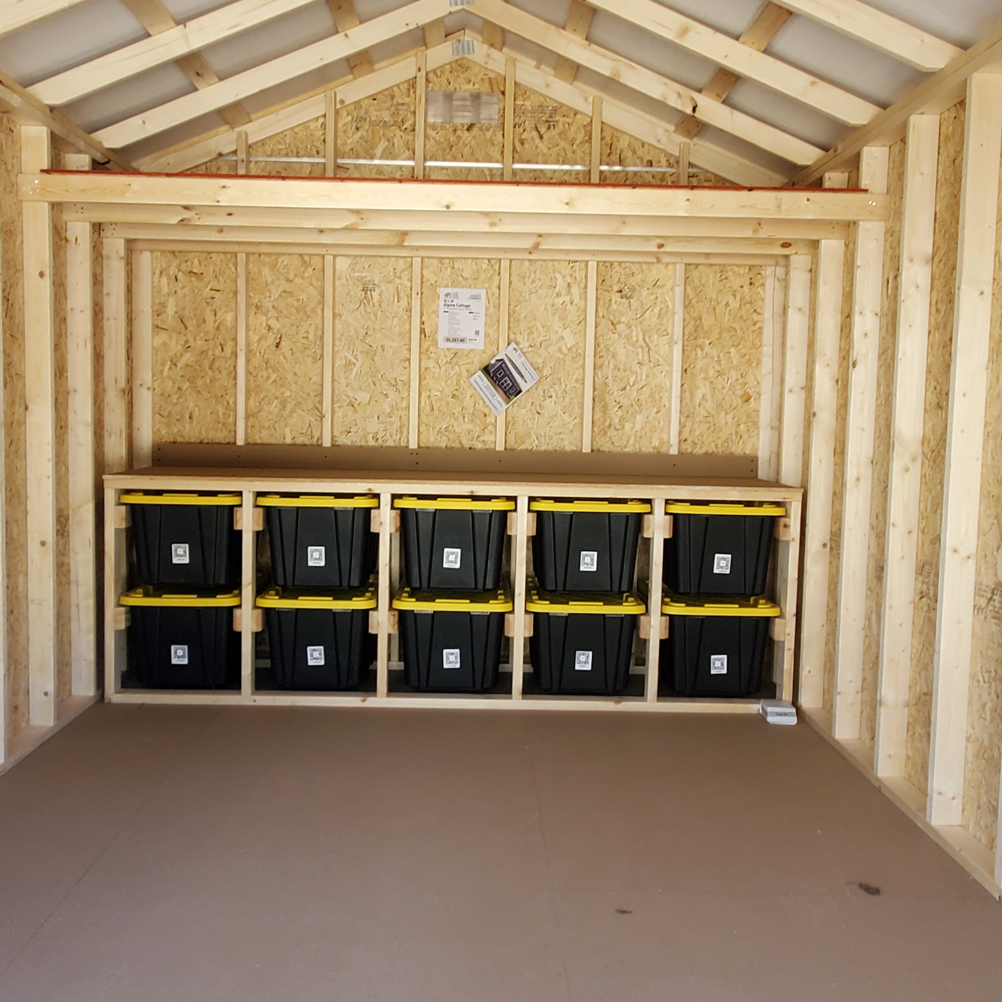 :Image: 10x16 Alpine Cottage Shed 1079H3