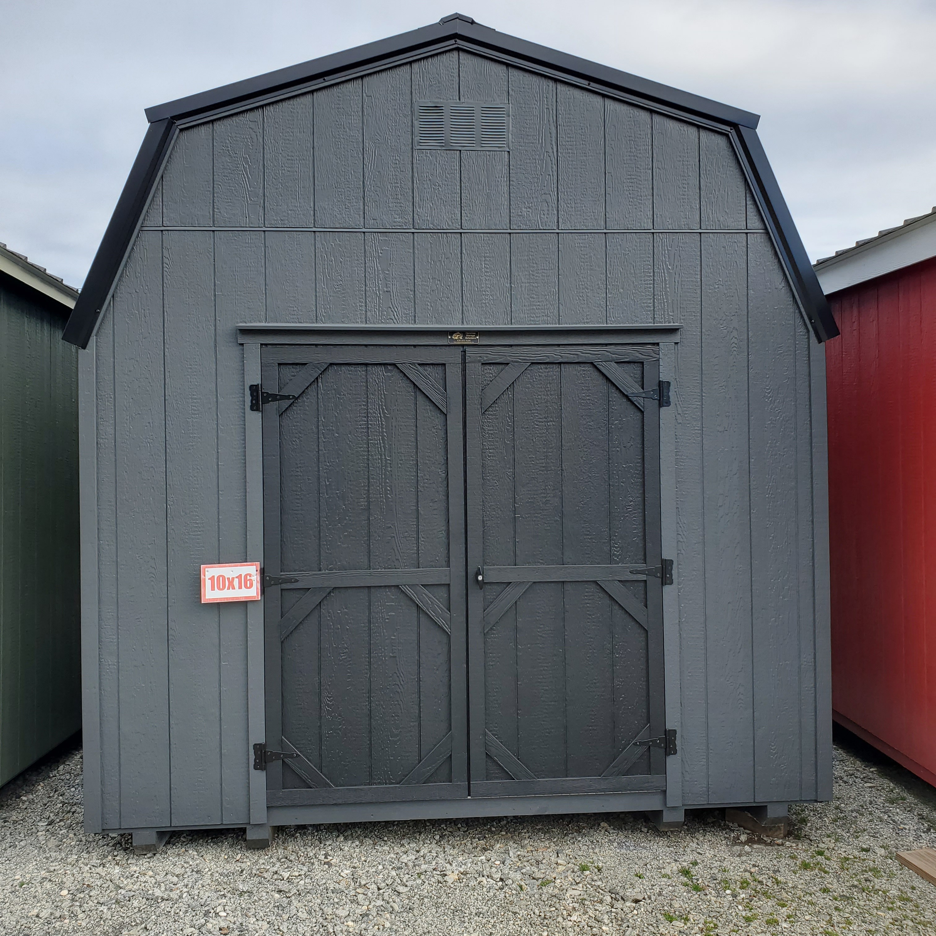 :Image: 10x16 High Wall Barn 1081H1