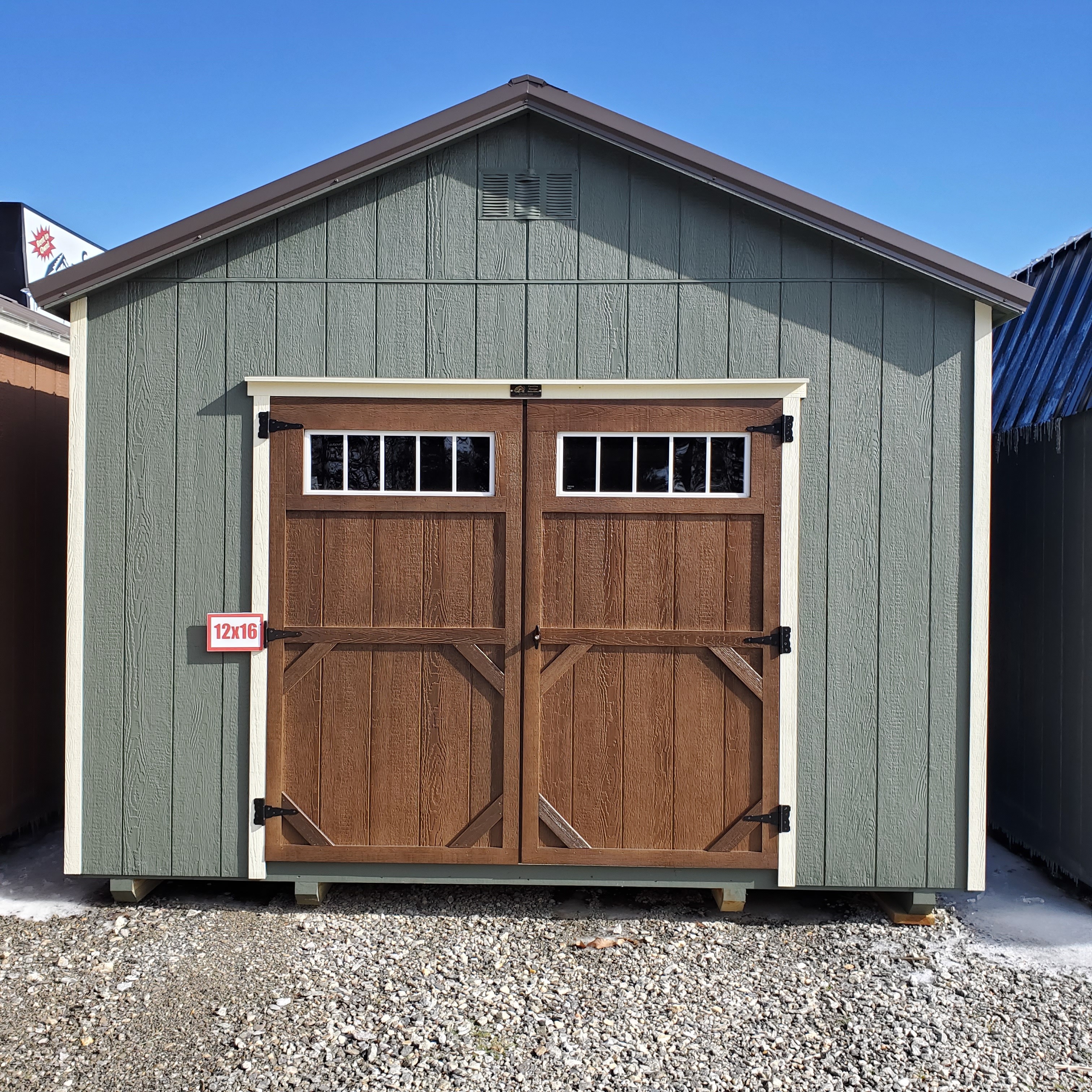 :Image: 12x16 Cottage Shed 1085H1