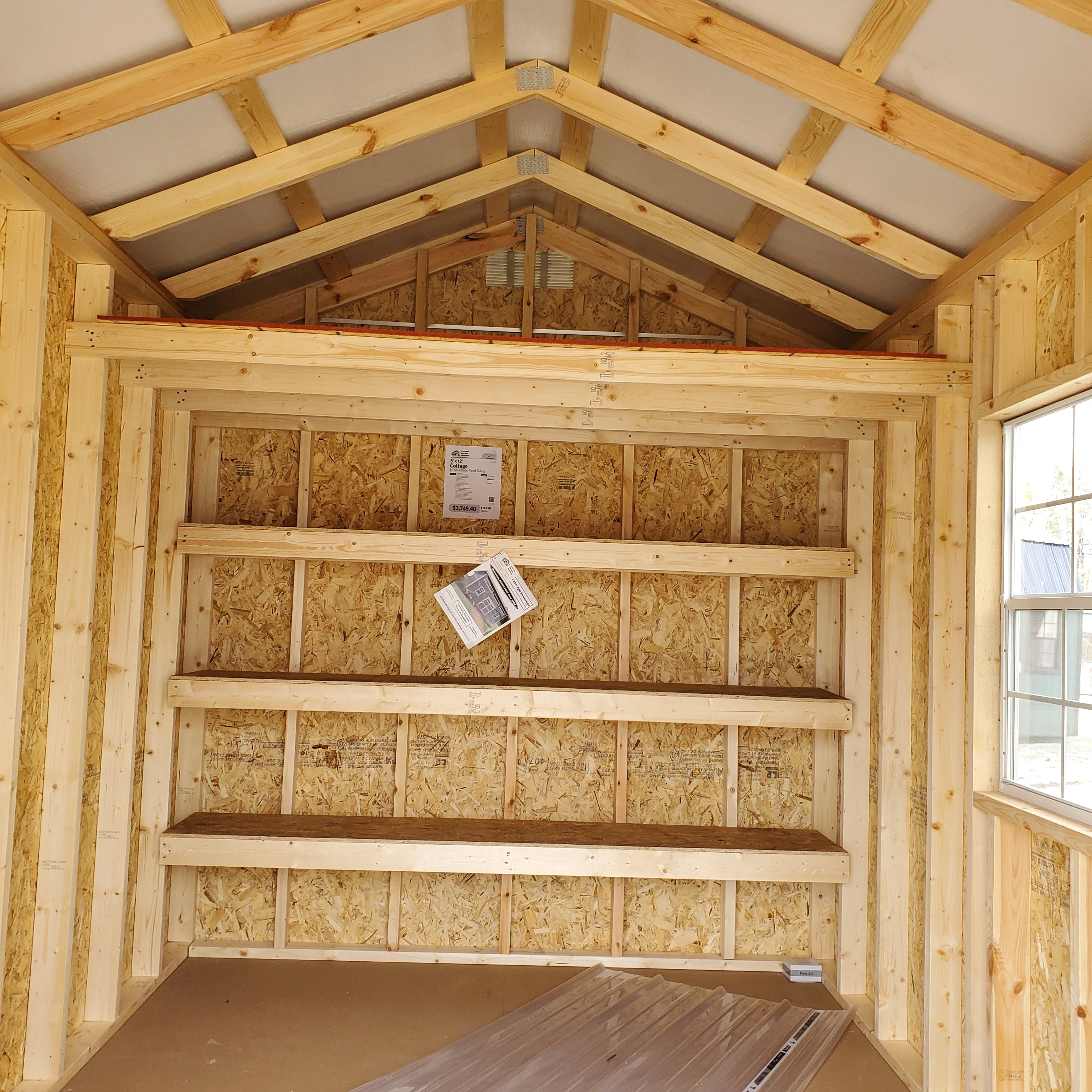 :Image: 8x12 Cottage Shed 1093H2