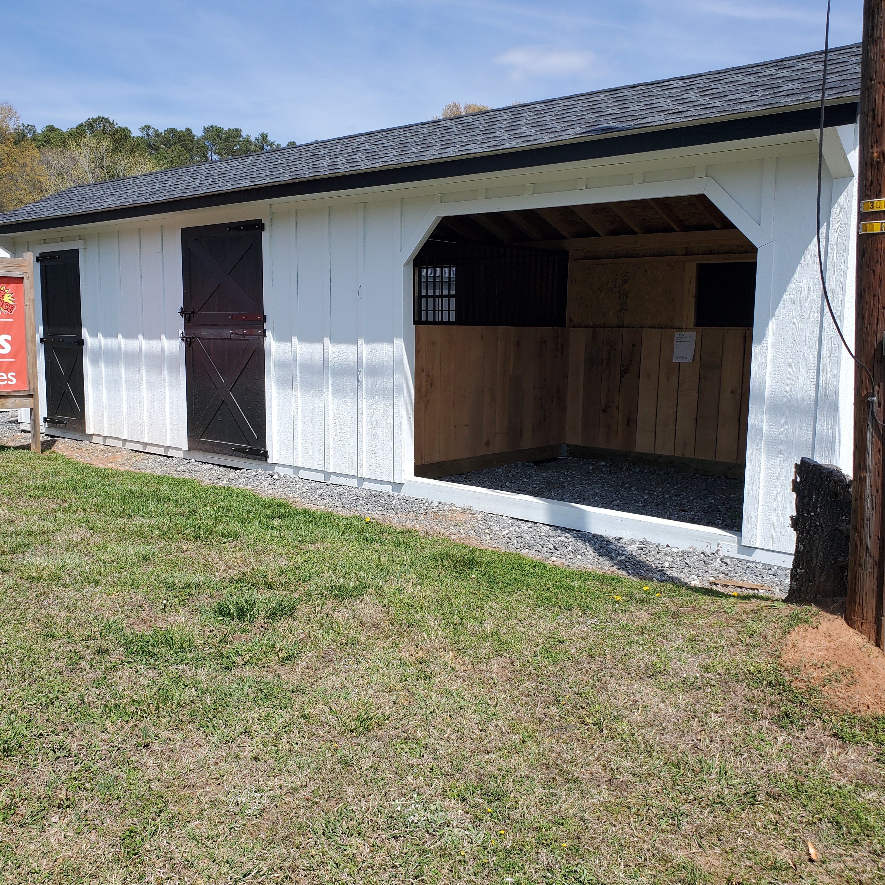 :Image: 10x32 Shed Row Barn 1095 GC1