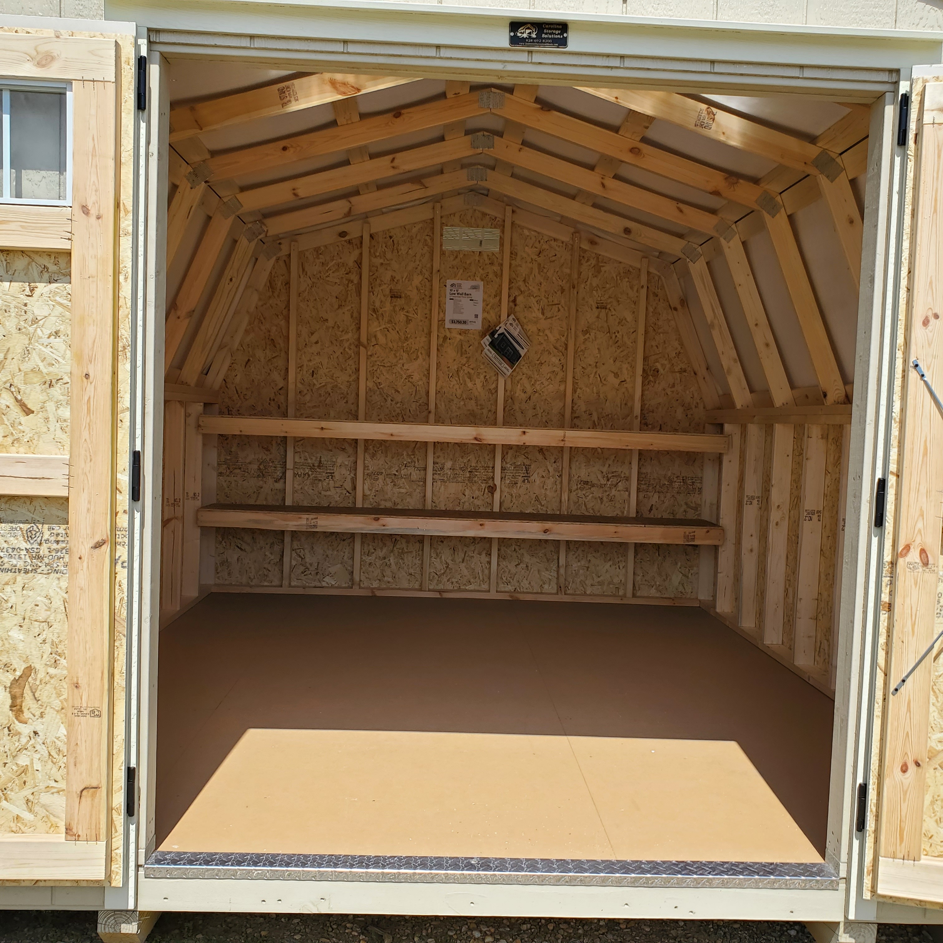 :Image: 10x12 Low Wall Barn 1099H2