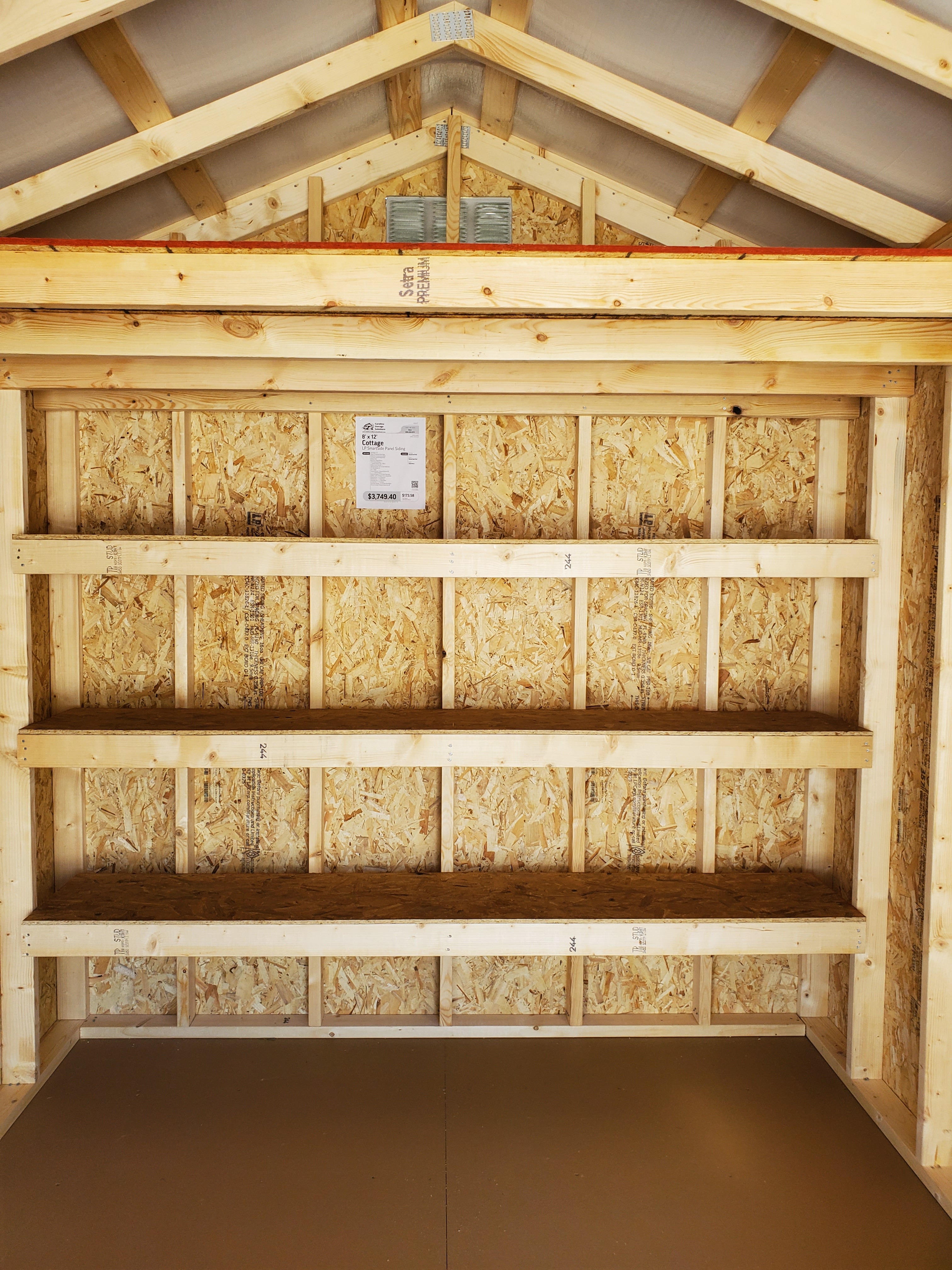 :Image: 8x12 Cottage Shed 2011H3
