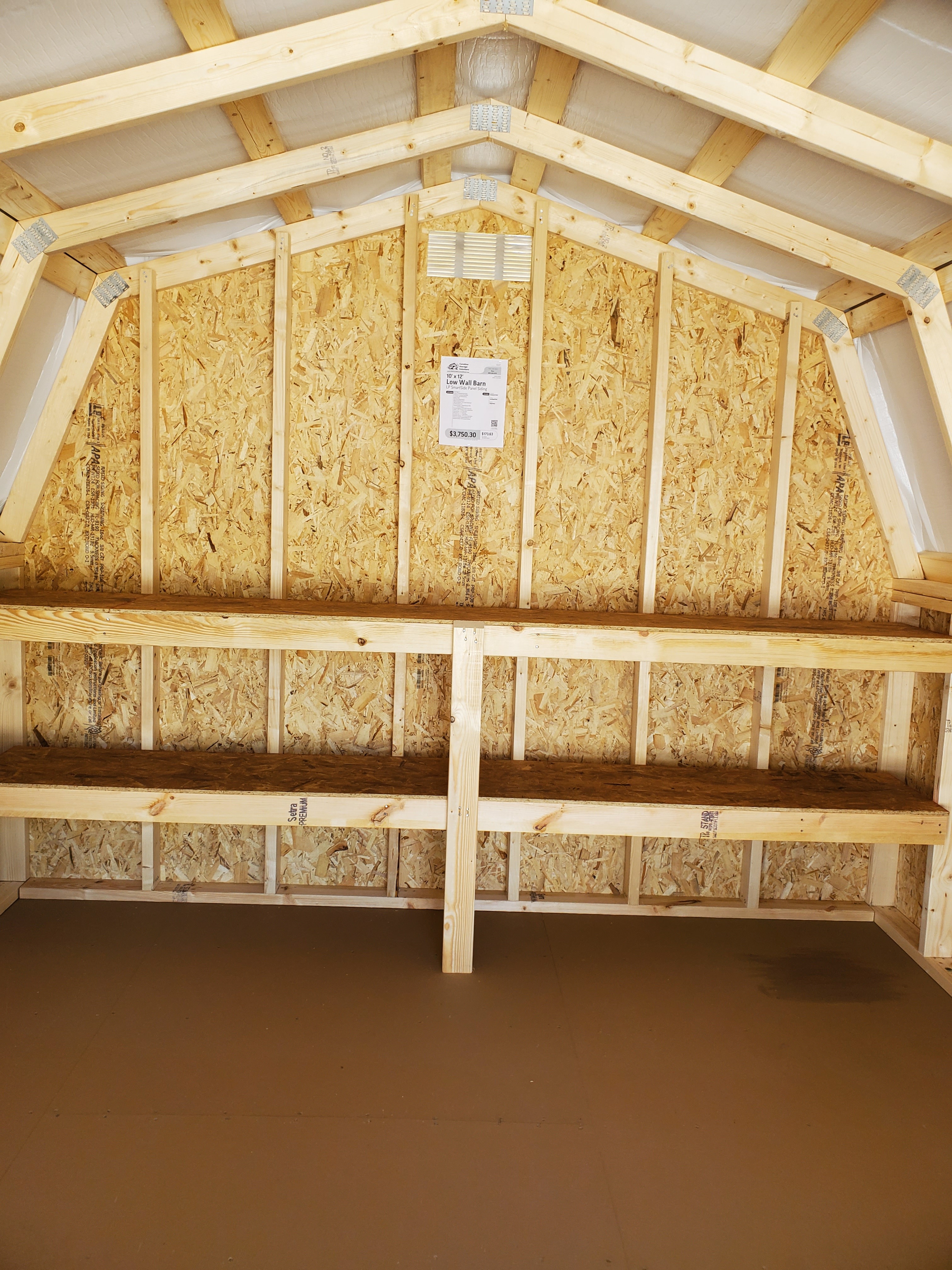 :Image: 10x12 Low Wall Shed 2012H3