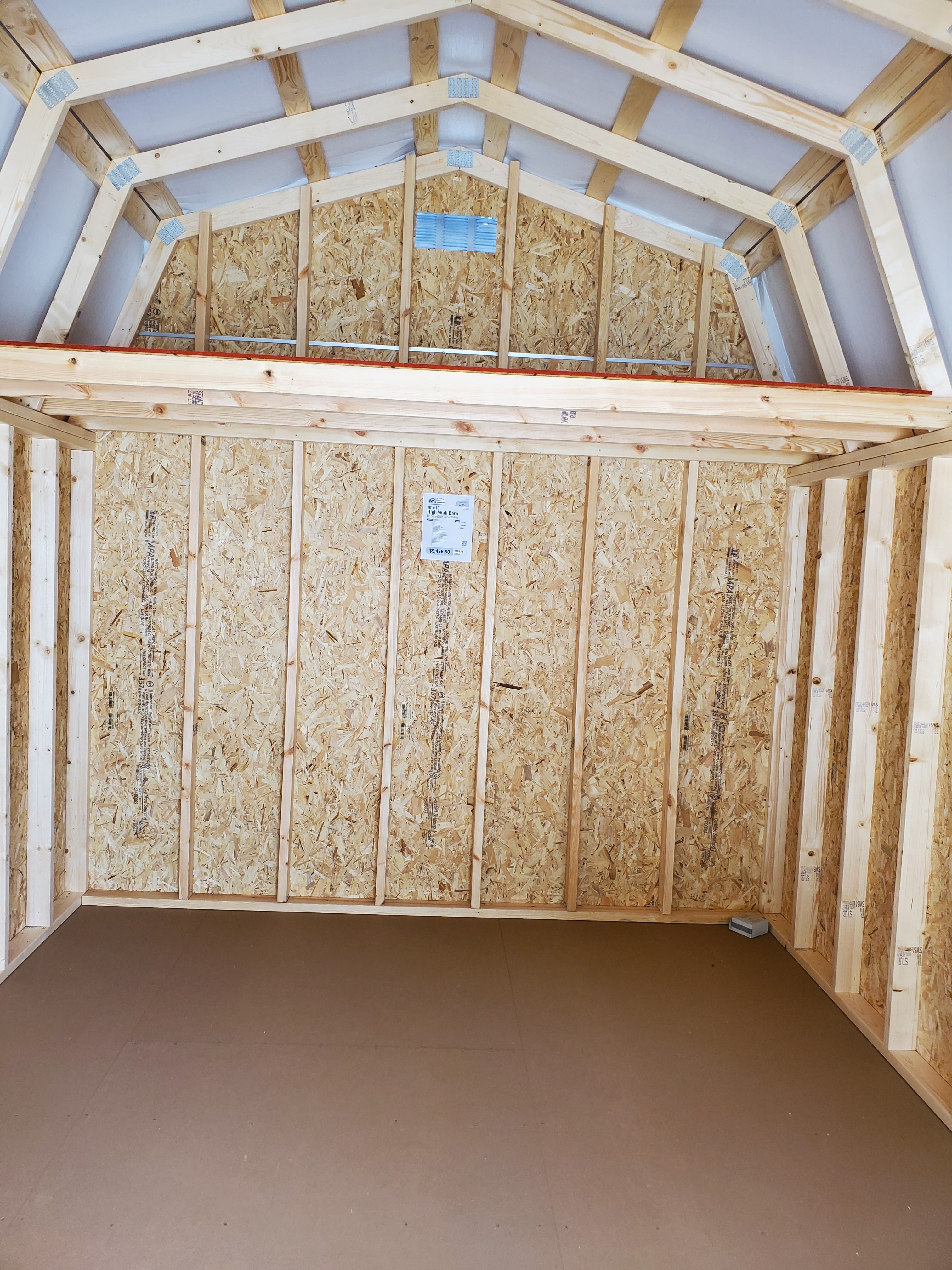 :Image: 10x16 High Wall Barn 2013H3
