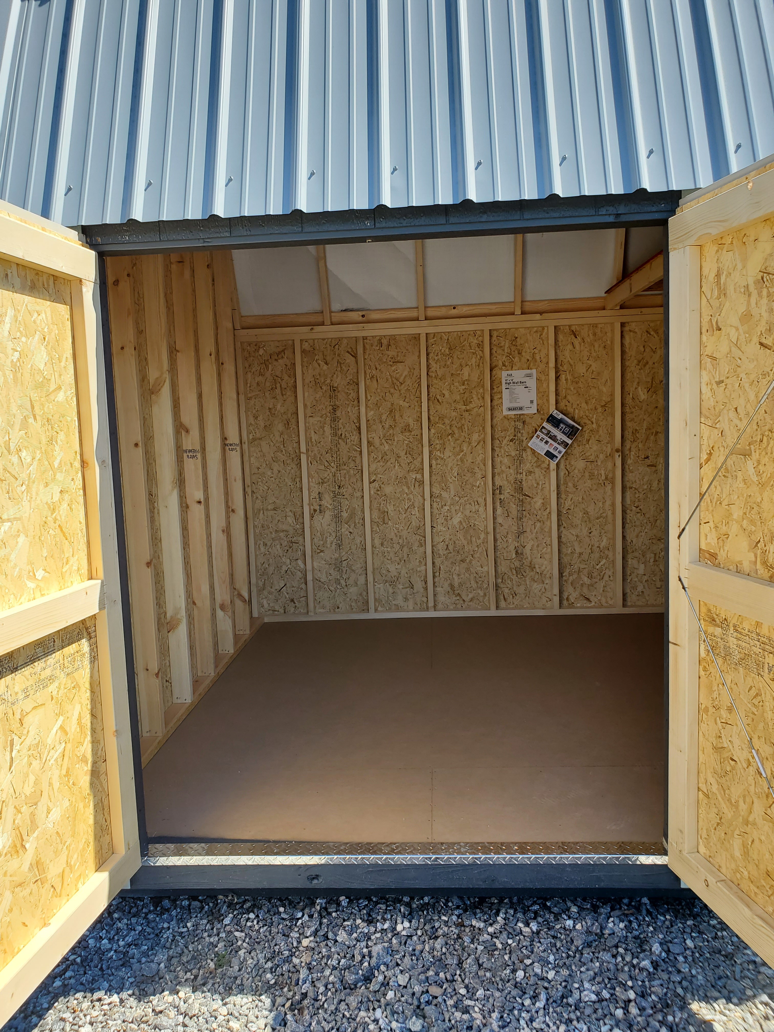 :Image: 10x12 High Wall Barn 2015GC2