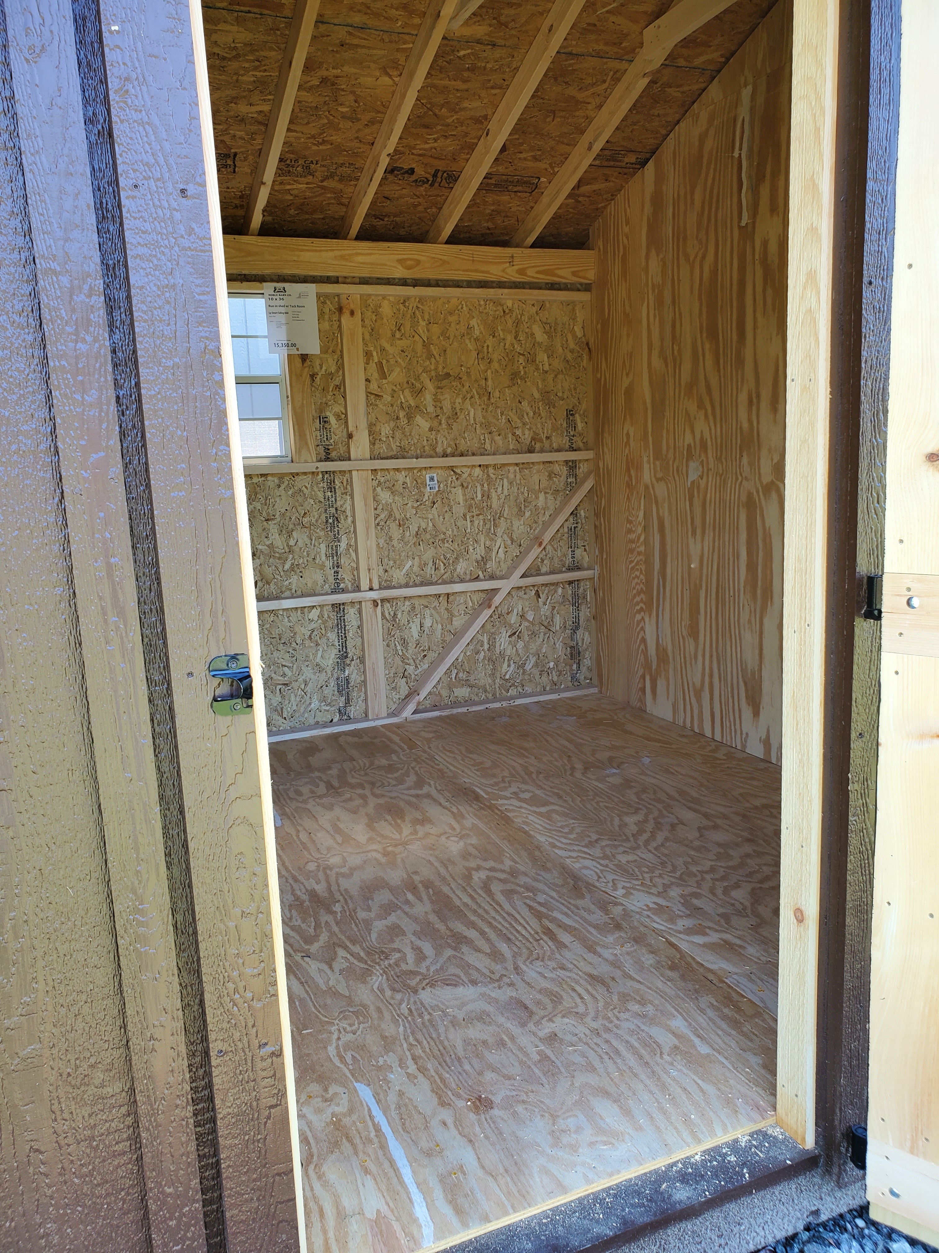 :Image: 10x36 Run-In Shed w/ Tack Room 2021GC4