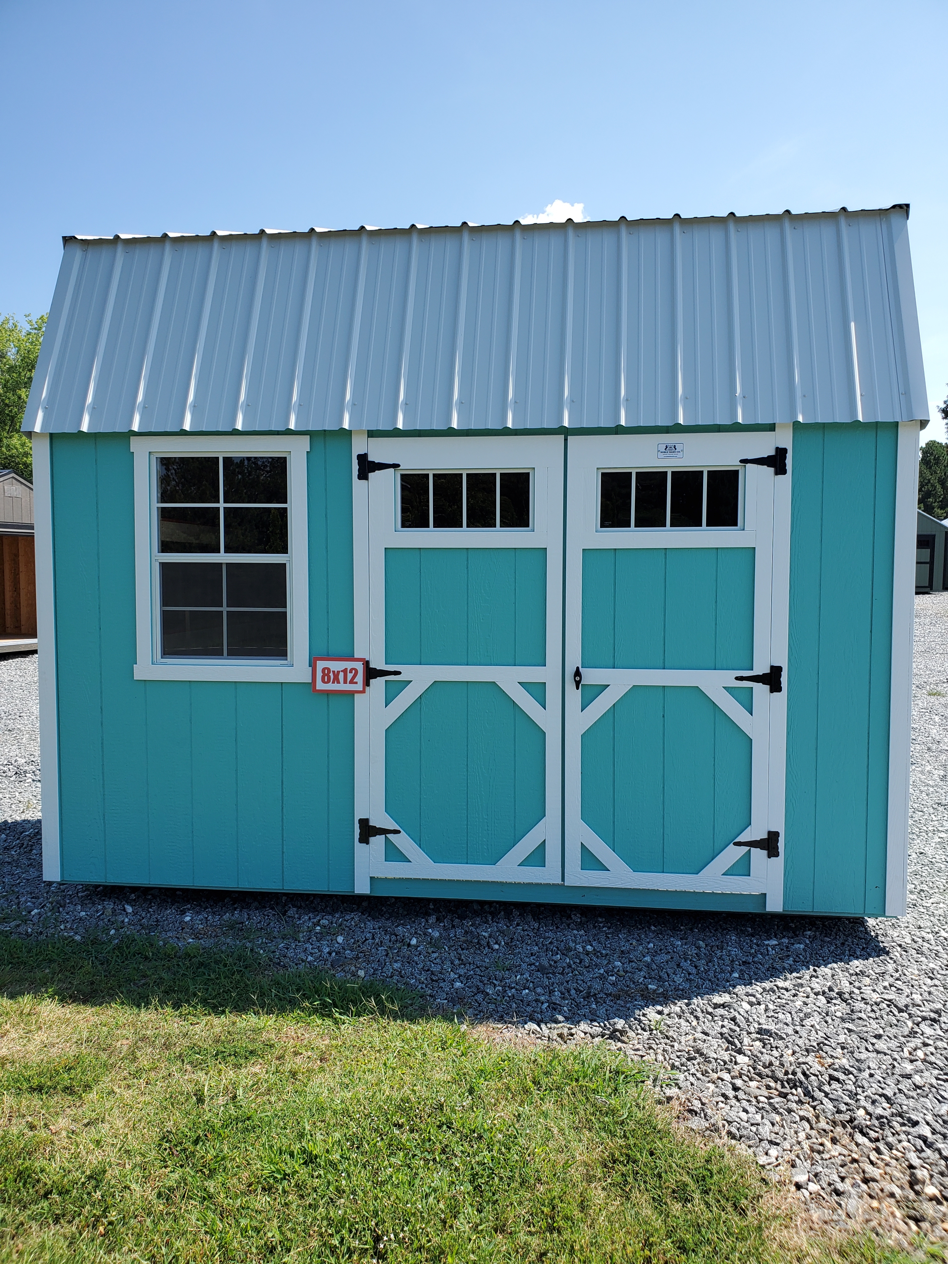 :Image: 8x12 High Wall Barn 2023GC1