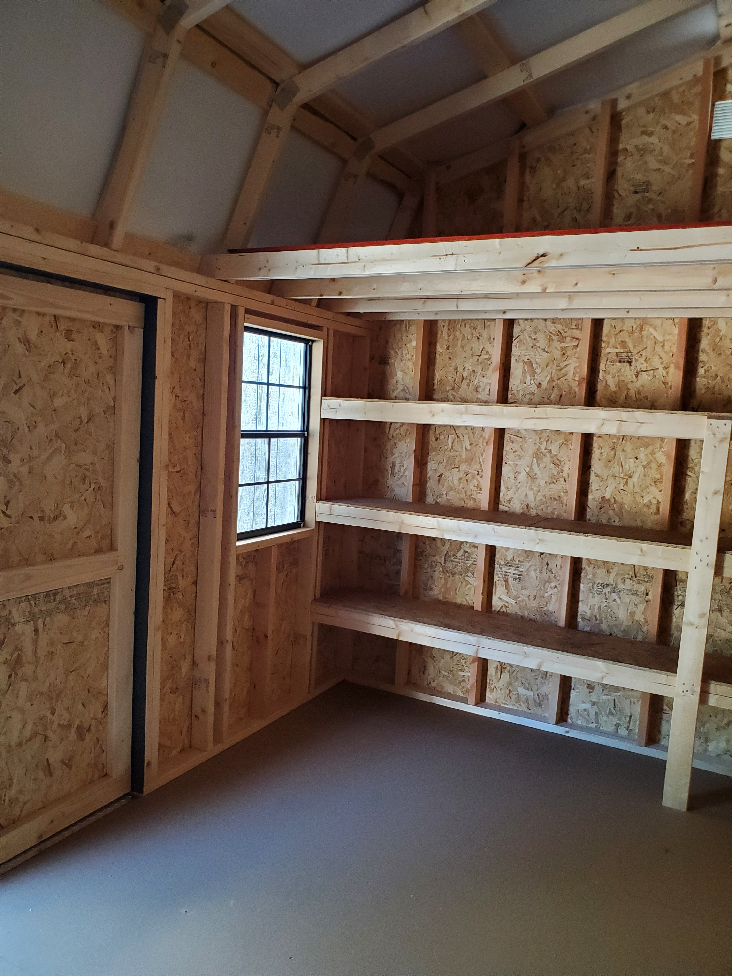 :Image: 12x16 High Wall Barn 2027H2