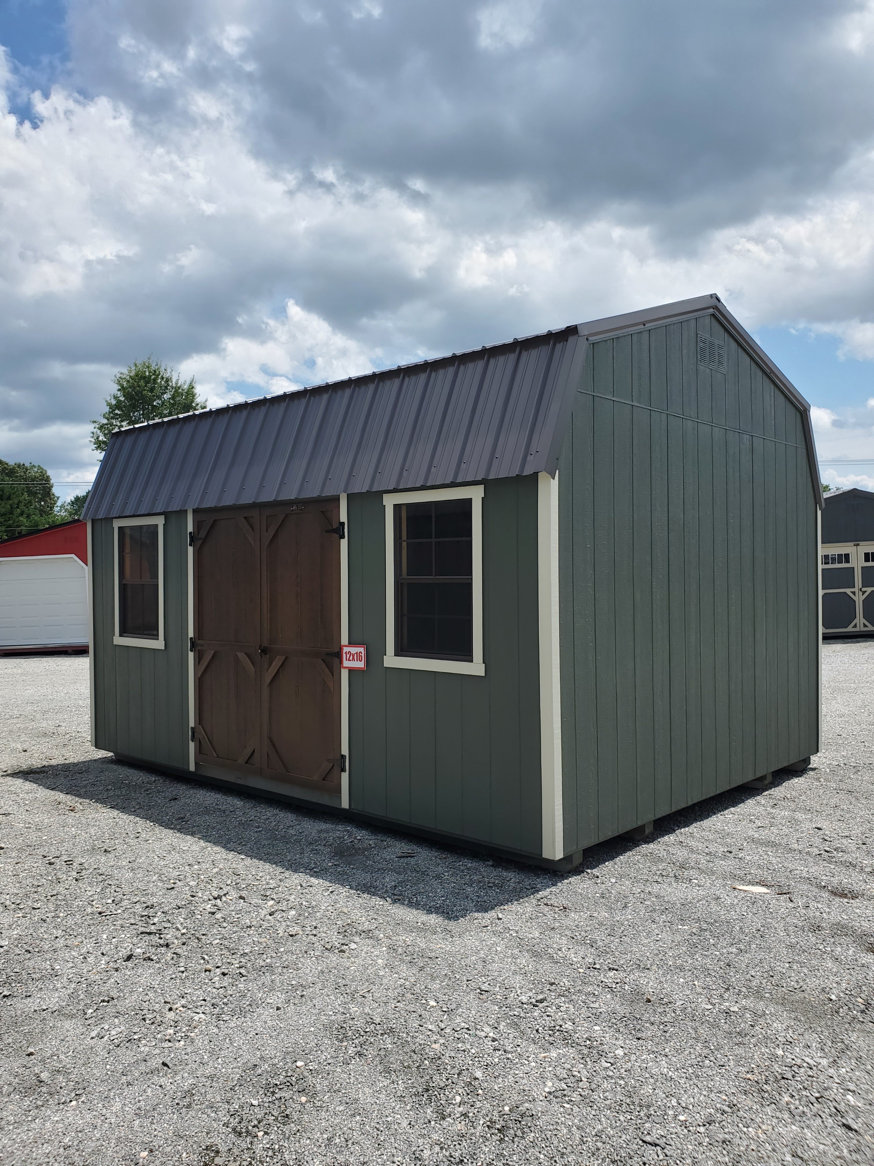 :Image: 12x16 High Wall Barn 2032H1